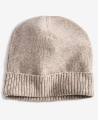 100% Cashmere Cuffed Beanie, Created for Macys | Macy's