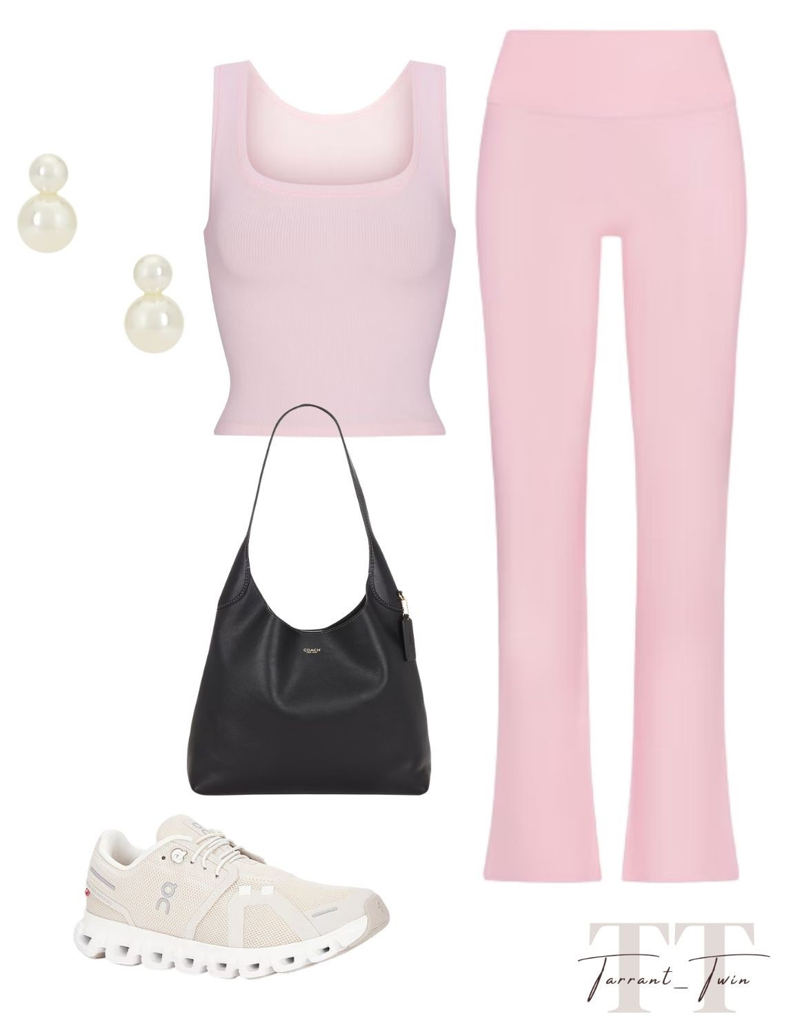 Pink Monochromatics & Activewear! 🌸

Embrace the ultimate spring athleisure vibe with this perfectly balanced Skims and Revolve look! 🩰

I am obsessed with the statement set: a soft bubblegum pink rib tank paired with matching high-waisted flared pants from Skims for a seamless, flattering silhouette. I love grounding the monochromatic pink with clean, functional accessories. Finish the look with ivory On Cloud sneakers for maximum comfort, a structured black leather Coach shoulder bag for a sophisticated edge, and double pearl stud earrings for a touch of polished glam!

#OOTD
#Skims
#AthleisureStyle
#SpringActivewear
#MonochromaticLook
#PinkAesthetic
#OnCloud
#CoachBag
#YogaPants
#ActivewearInspo
#StreetStyle
#LTKFit
#SpringOutfit
#CleanGirlAesthetic
#StylingInspo

#LTKspring #LTKActive #LTKootd