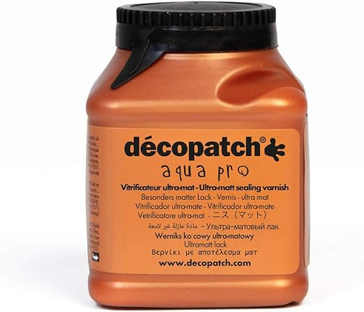 Décopatch VAUM180AO - Un pot de Vernis vitrificateur aquapro 180 ml, aspect Mat | Amazon (FR)
