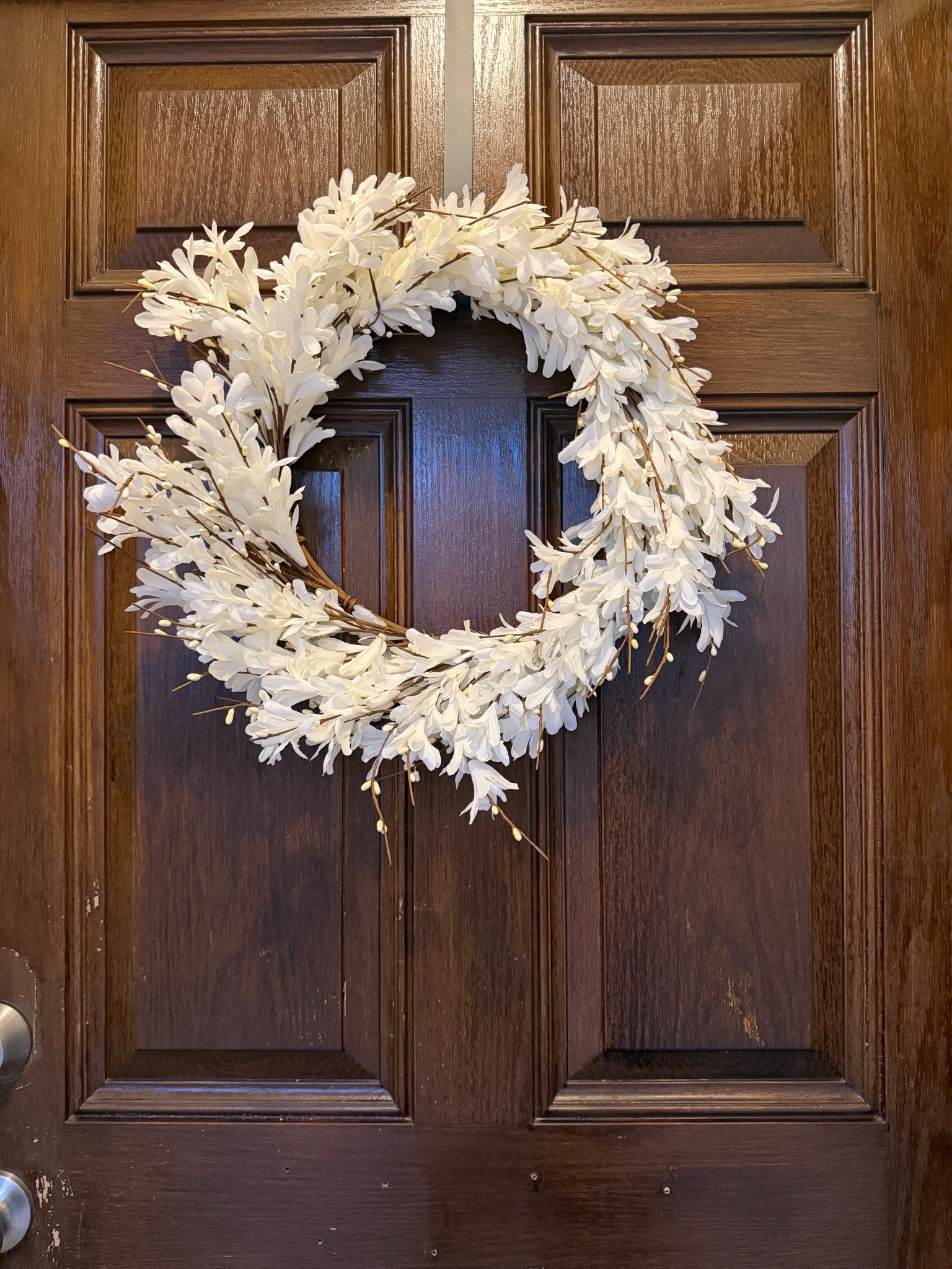 Door wreath. Comes in multiple colors. Amazon home find.

#LTKSeasonal #LTKHome #LTKFindsUnder50