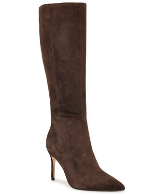 Nine West Women's Cook Tall Stiletto Dress Boots, Regular & Wide Calf - Macy's | Macy's