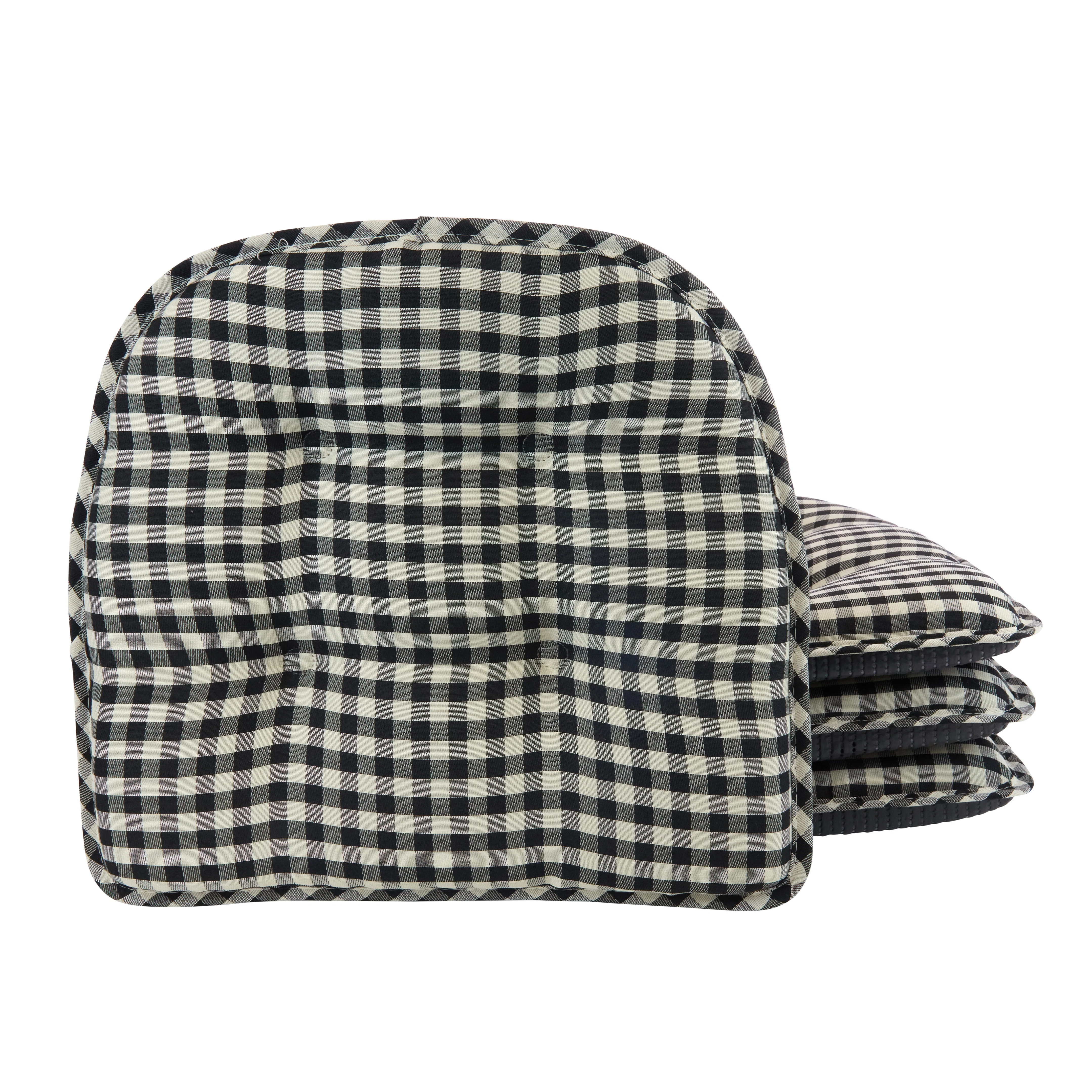 Non-Slip Gingham Dining Room And Kitchen Seat Cushions, 16 X 15 X 2 Inches | Wayfair North America