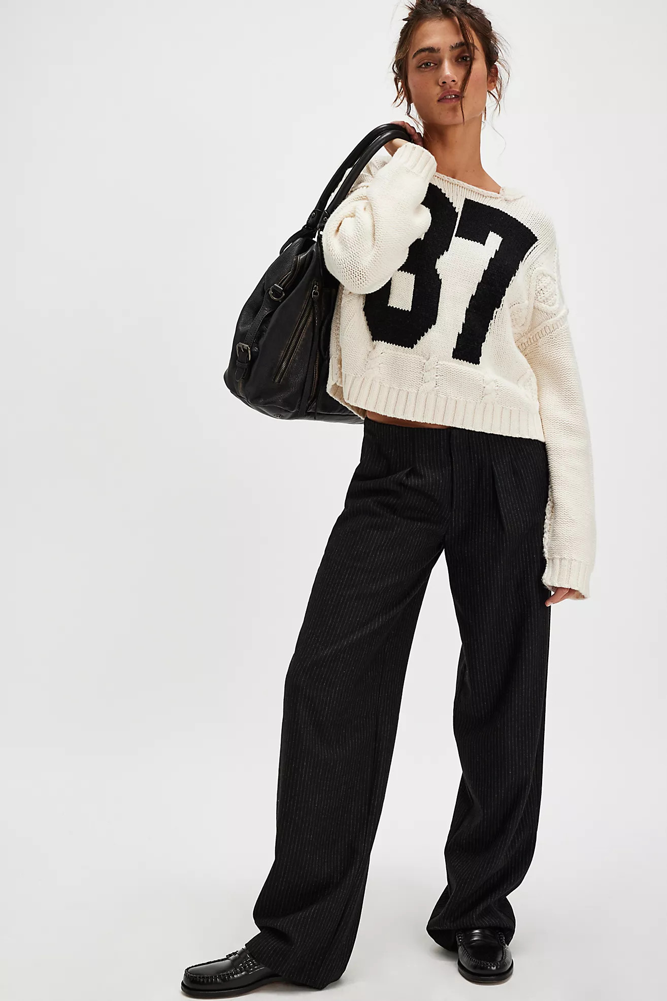 Bond Low-Rise Trousers | Free People (Global - UK&FR Excluded)