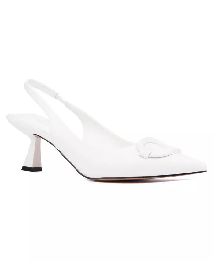 Torgeis Women's Kaycee Kitten Heel Pump - Macy's | Macy's