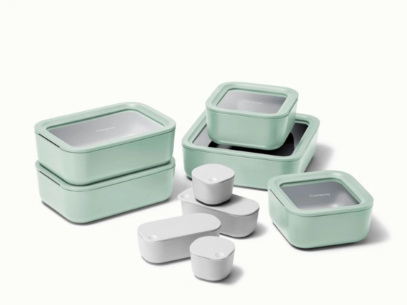 Glass Food Storage Containers with Lids | Caraway