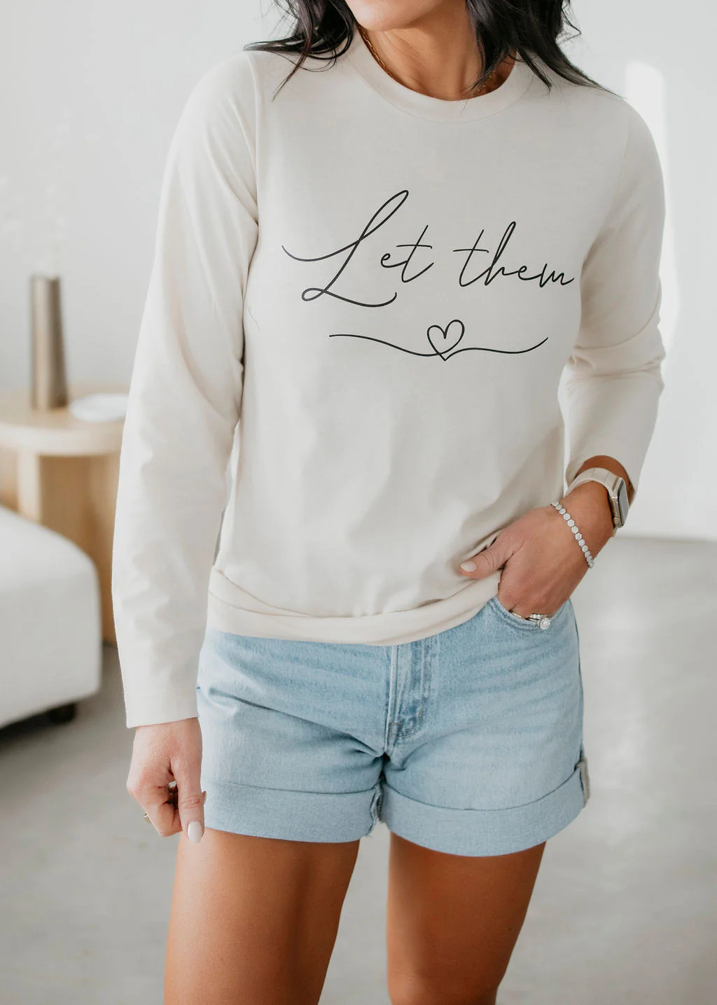 Let Them Graphic Long Sleeve | Lauriebelles