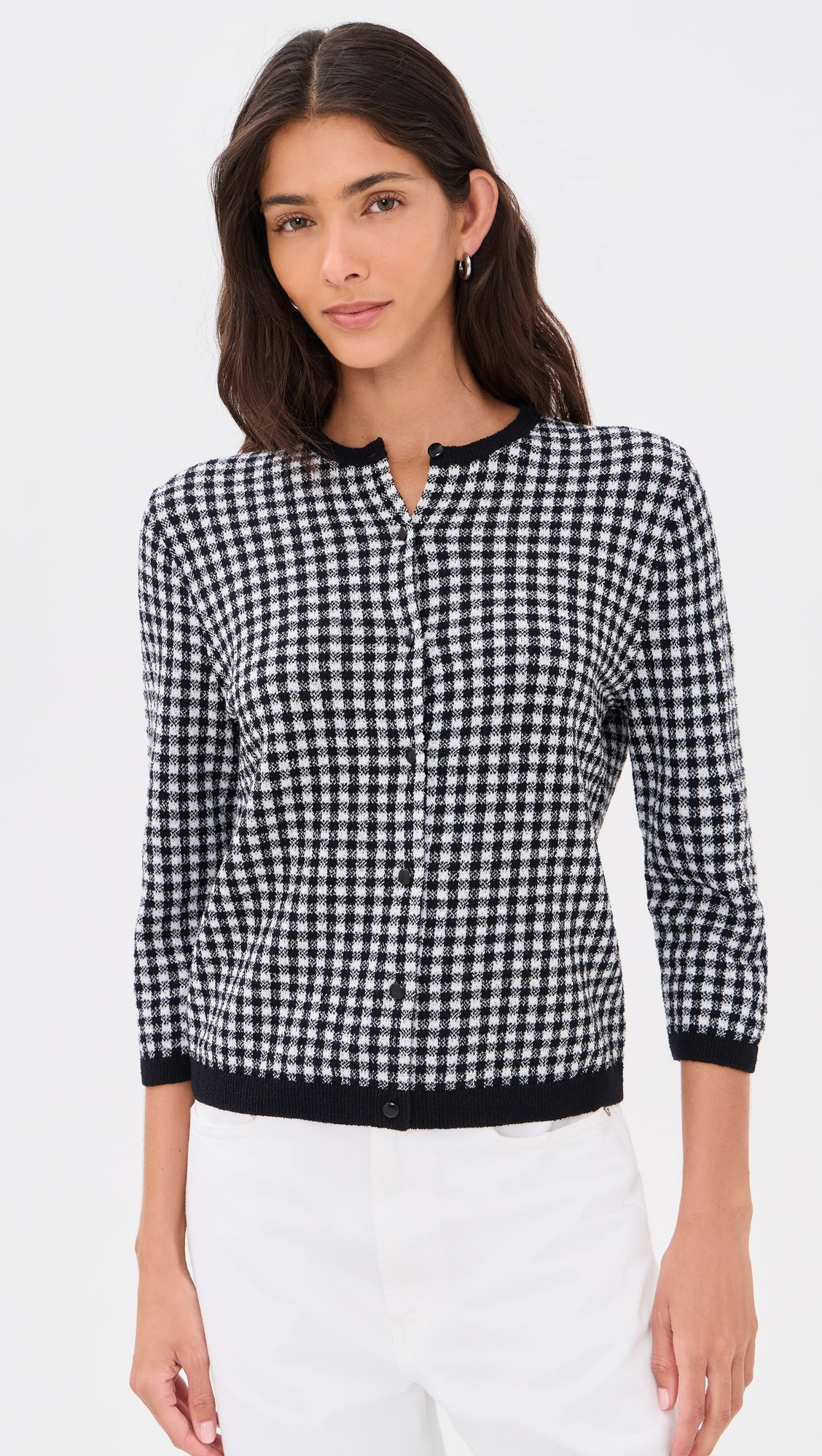 Vince Gingham Cardigan | Shopbop | Shopbop