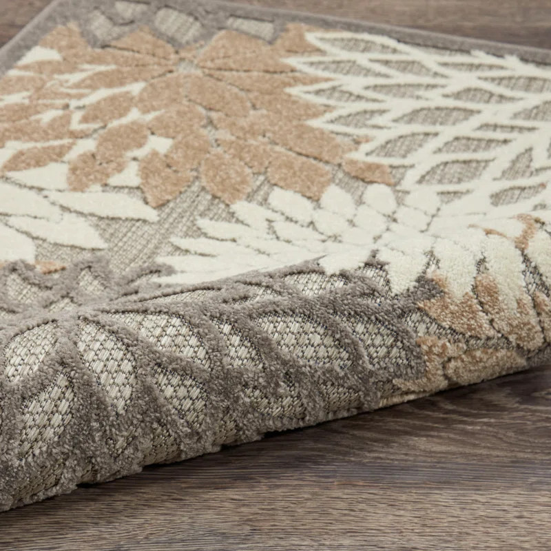 Gean Performance Floral Indoor / Outdoor Rug | Wayfair North America