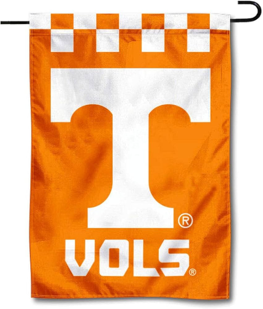 College Flags & Banners Co. Tennessee Volunteers Checkerboard Garden Flag | Amazon (US)