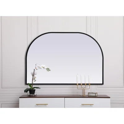 Sabine Metal Wide Arch Wall Mirror | Wayfair North America