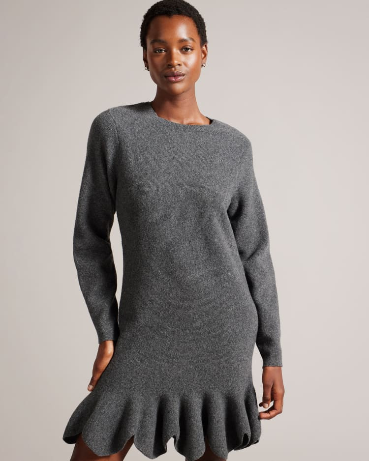 JessehaMini Fit And Flare Jumper Dress | Ted Baker IE