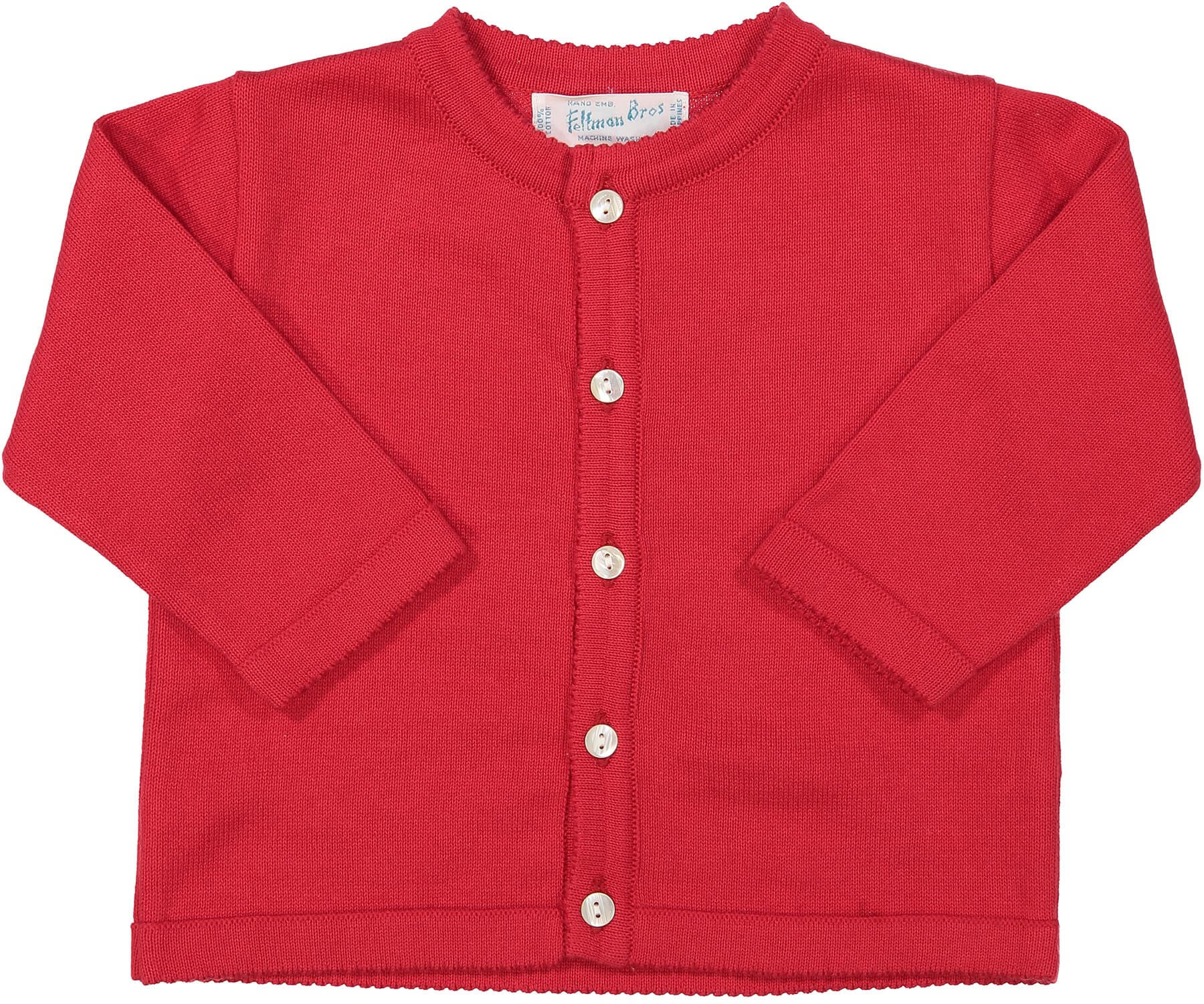 Holiday Red Knit Cardigan | Feltman Brothers