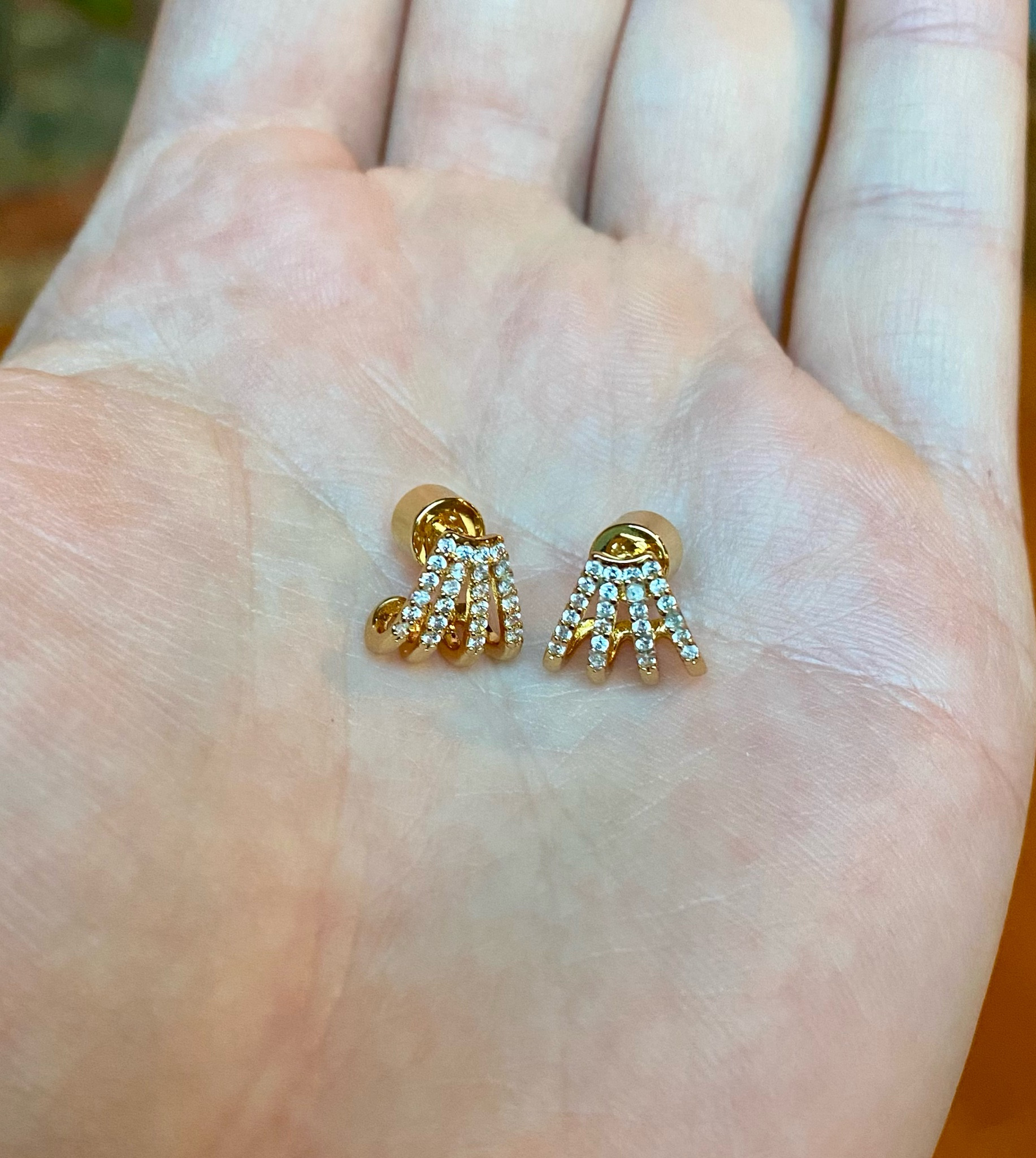 Electric Picks⚡️

Name: After Party Earrings 
Details: 14kt Gold Plated 
CZ Crystals
0.36" x 0.39"

These huggies are adorned with crystals for a touch of glam. Perfect for adding a playful edge to any outfit 

Highly recommend! Excellent quality and all pieces are 100% guaranteed. The only place I buy my jewelry! 



#LTKStyleTip #LTKGiftGuide #LTKFindsUnder100

#LTKFindsUnder100 #LTKStyleTip #LTKGiftGuide