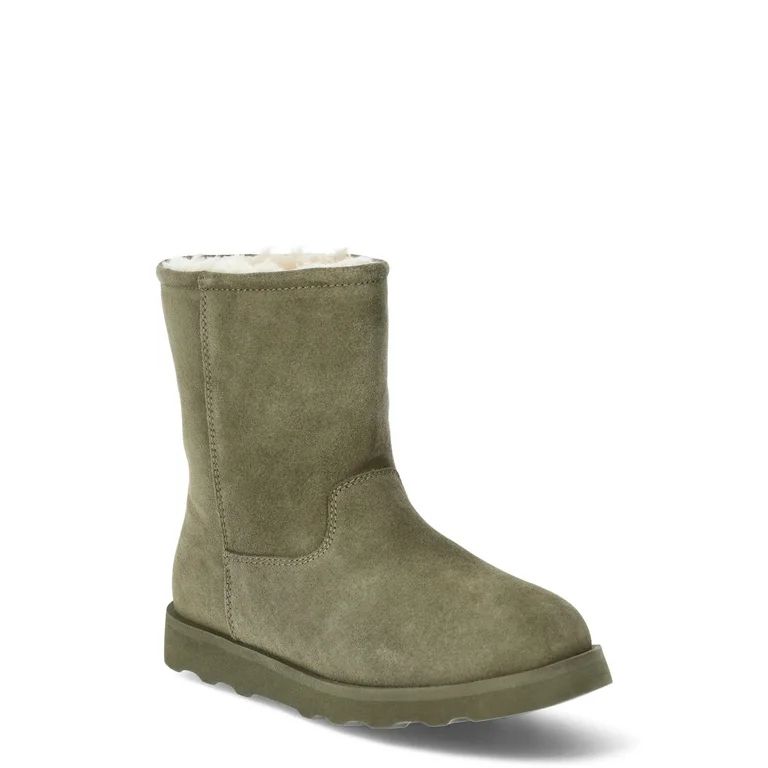 Time and Tru Women's Genuine Suede Boots | Walmart (US)