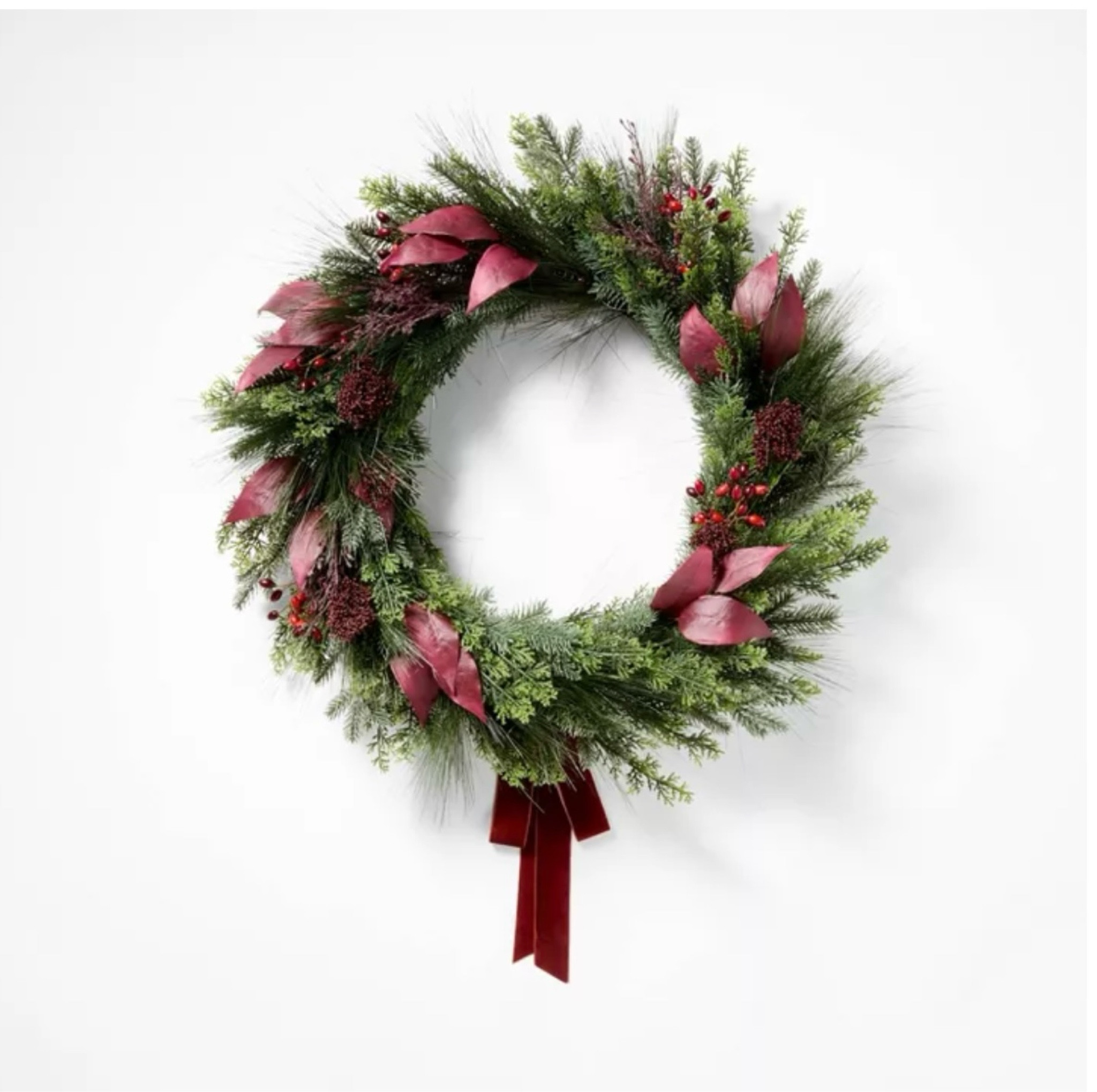Beautiful wreath for your front door, over a mirror or as a centerpiece on your table with a hurricane candle in the center  

#LTKxPrimeDay #LTKSeasonal #LTKHoliday
