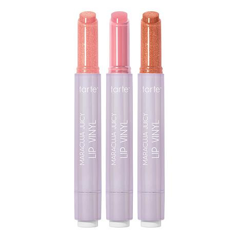 tarte 3-piece Maracuja Juicy Lip Vinyl Set | HSN