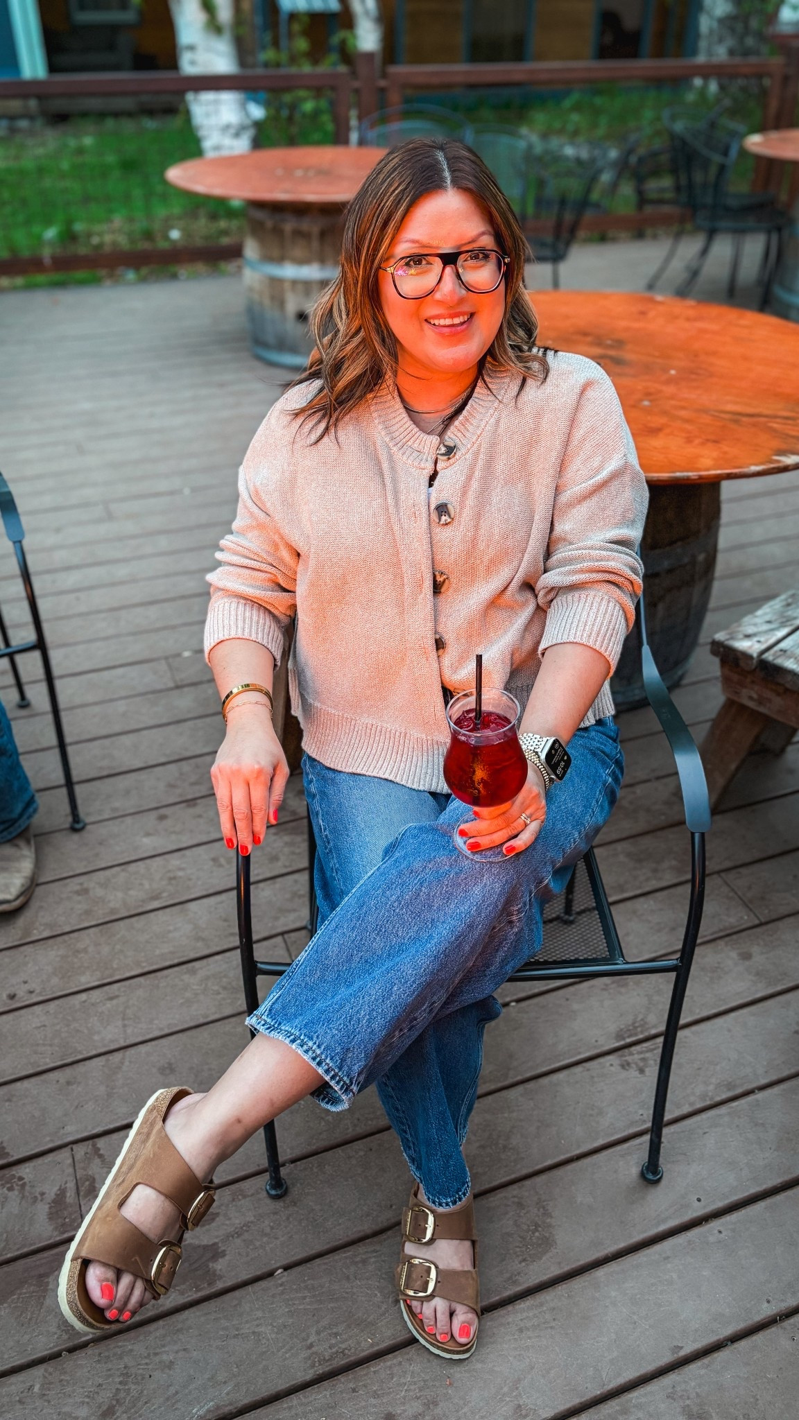 Last night’s post dinner look:
Quince cardi (XL)
Madewell barrel leg jeans (31)
Big buckle Birkenstock Arizona 

#LTKSaleAlert #LTKOver40 #LTKMidsize