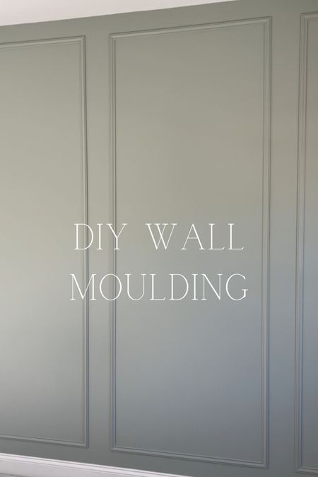 The materials and tools we used for our DIY wall moulding in the nursery! Great for an accent wall. Also linking premade kits if you aren’t handy! Wall color is Sherwin Williams Oyster Bay

#LTKhome