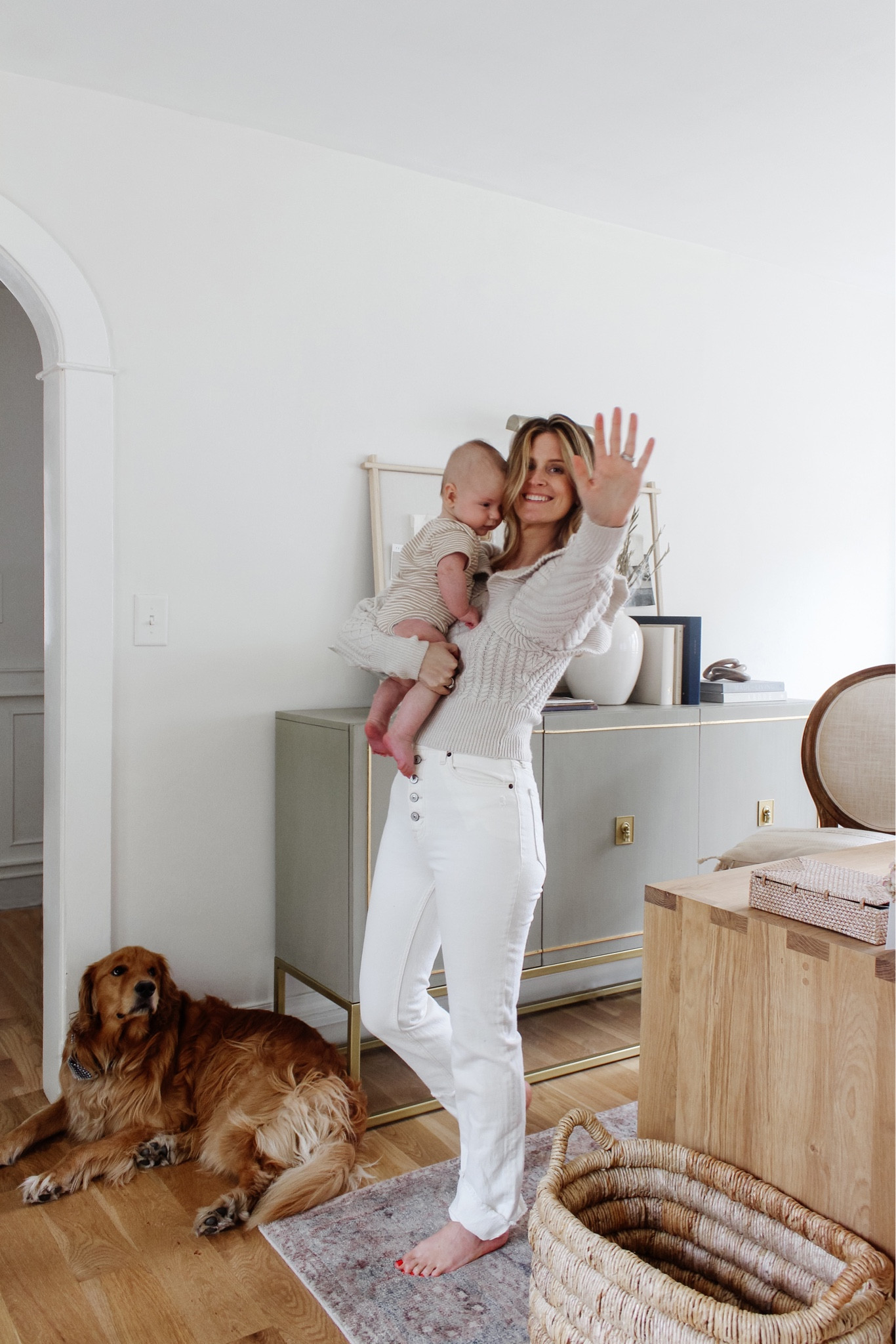 Meg Leonard Co. is FIVE ✋🏼 and my hands are a little fuller these days. I wouldn’t have it any other way and I’m so thankful to continue to share my growth with you all. Reflecting on this milestone over on the blog - here’s to the next one!
•
•
•
Home office, console decor, office decor, office style, desk setup, affordable home office decor, neutral style, target style 

#LTKunder100 #LTKhome #LTKsalealert