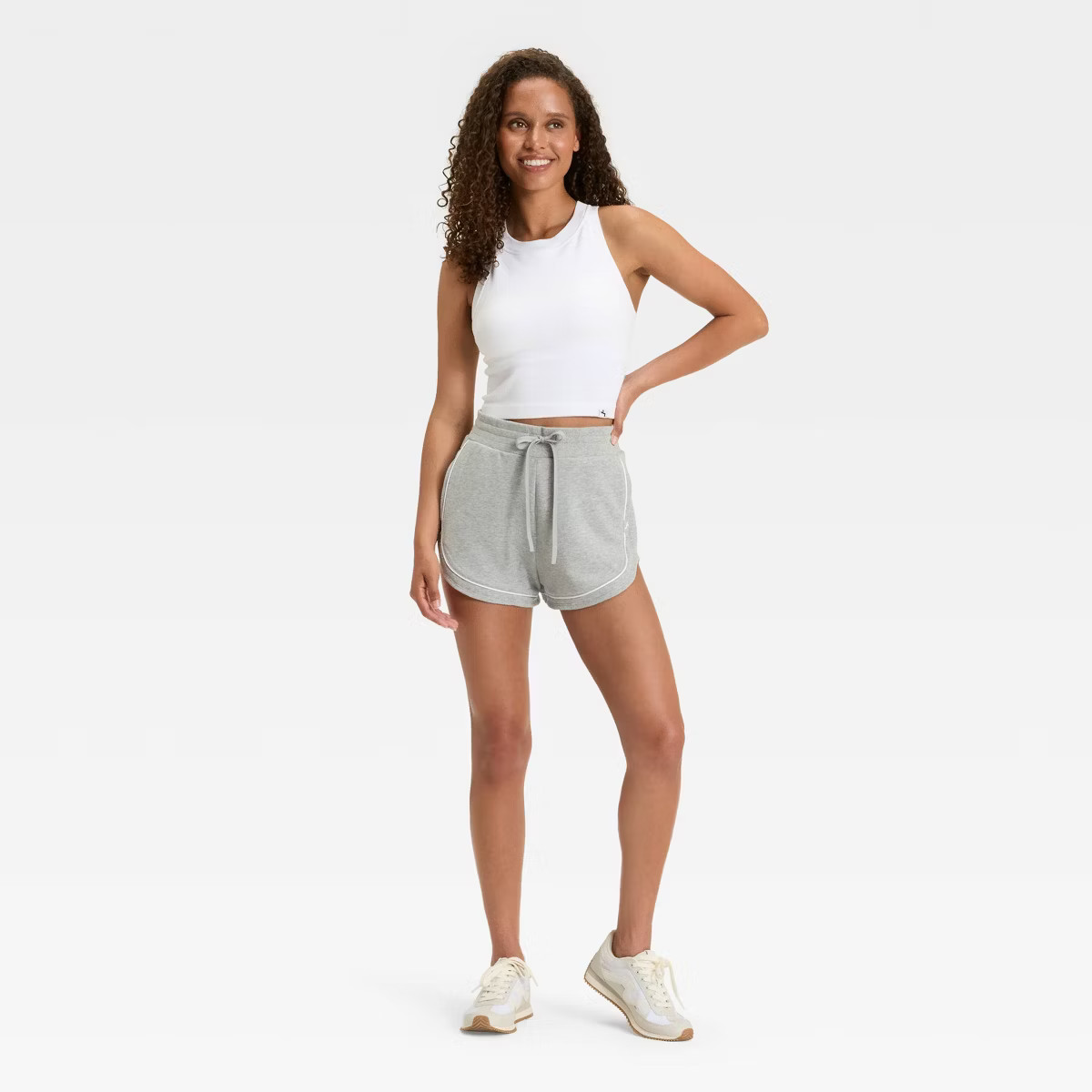 Women's French Terry Piped Shorts - JoyLab™ | Target