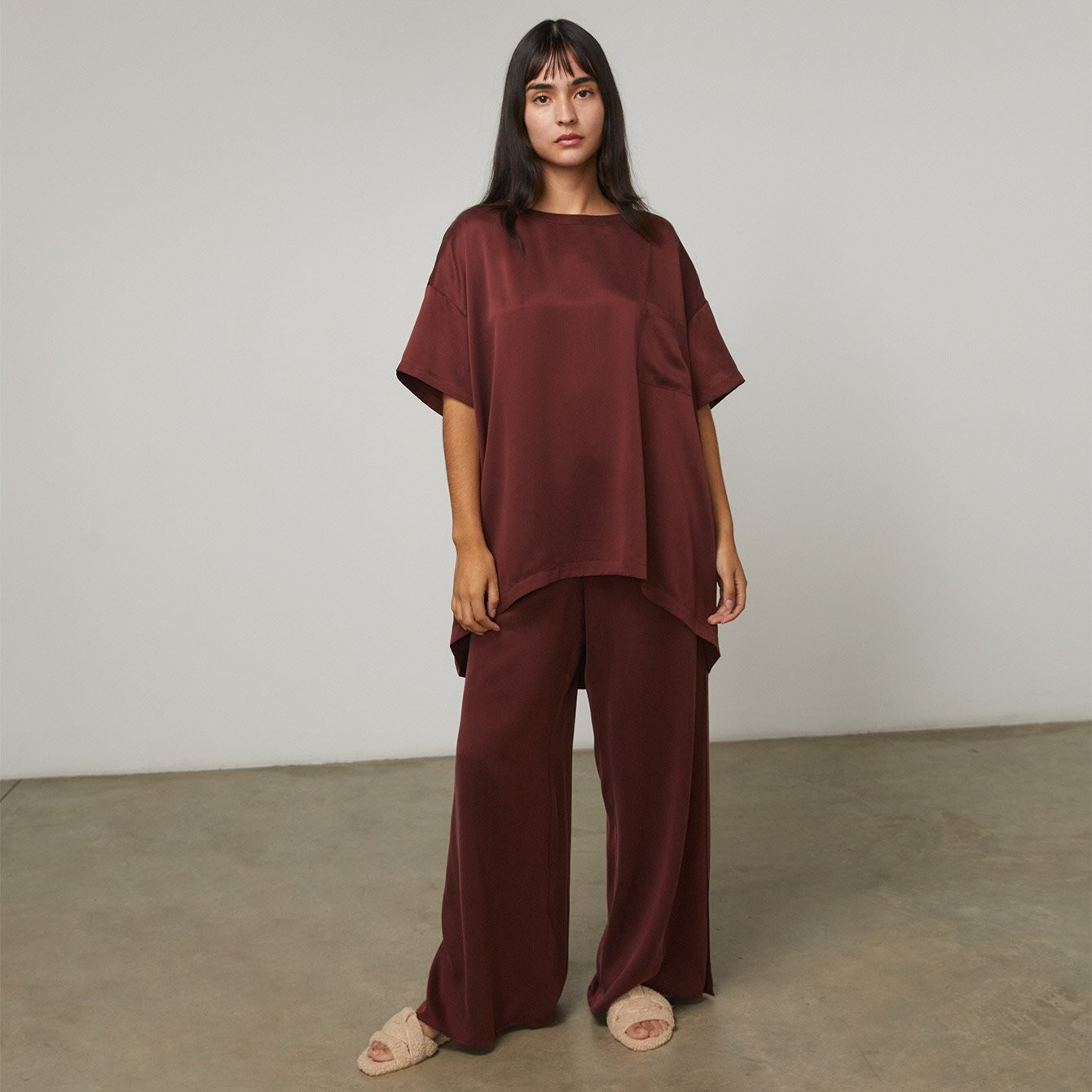 Washable Silk Tee Pant Set - Lunya | Lunya