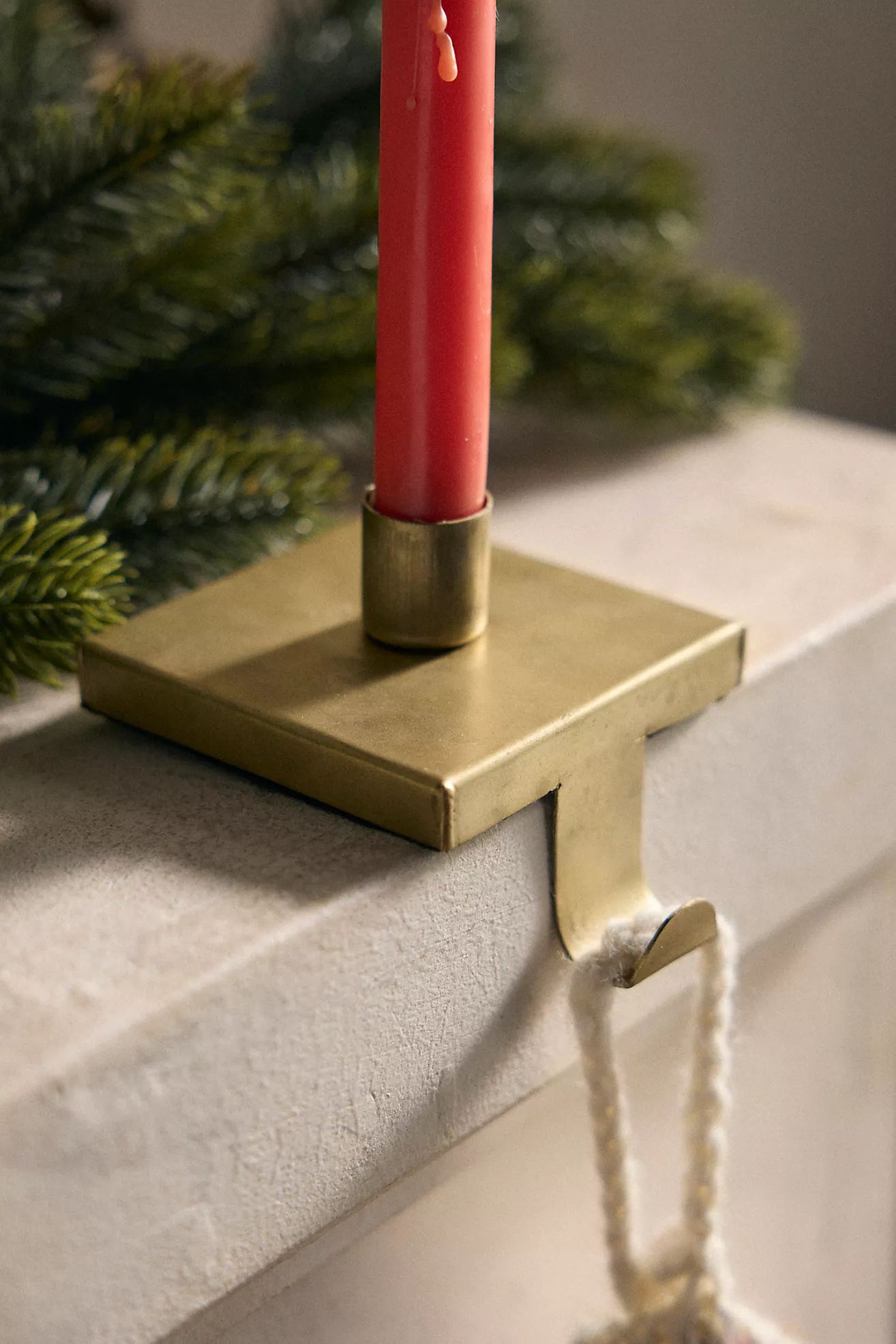 Taper Candle Stocking Holder | Anthropologie (US)