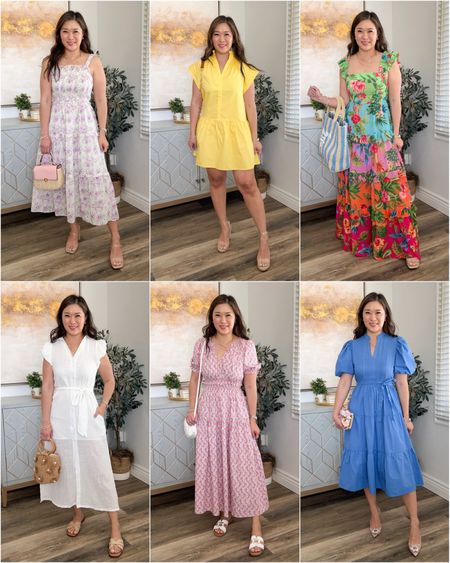 Shop Avara Dresses for Mother’s Day, Vacay,  Graduation or other Spring events! Wearing size Small in all of them!
Code: SANDY15 for 15% off!