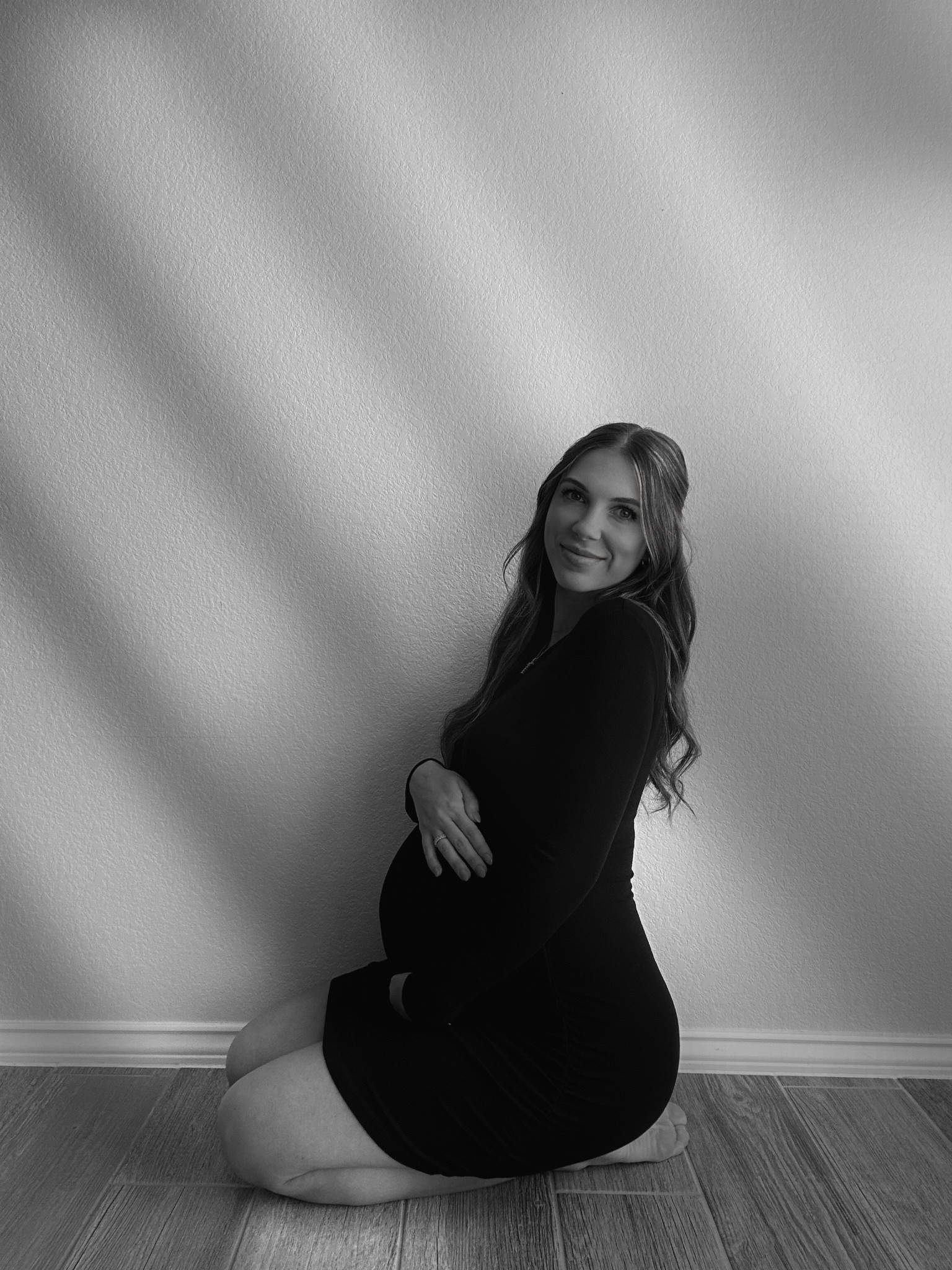 My go to dress this pregnancy🖤

#LTKWorkwear #LTKBump