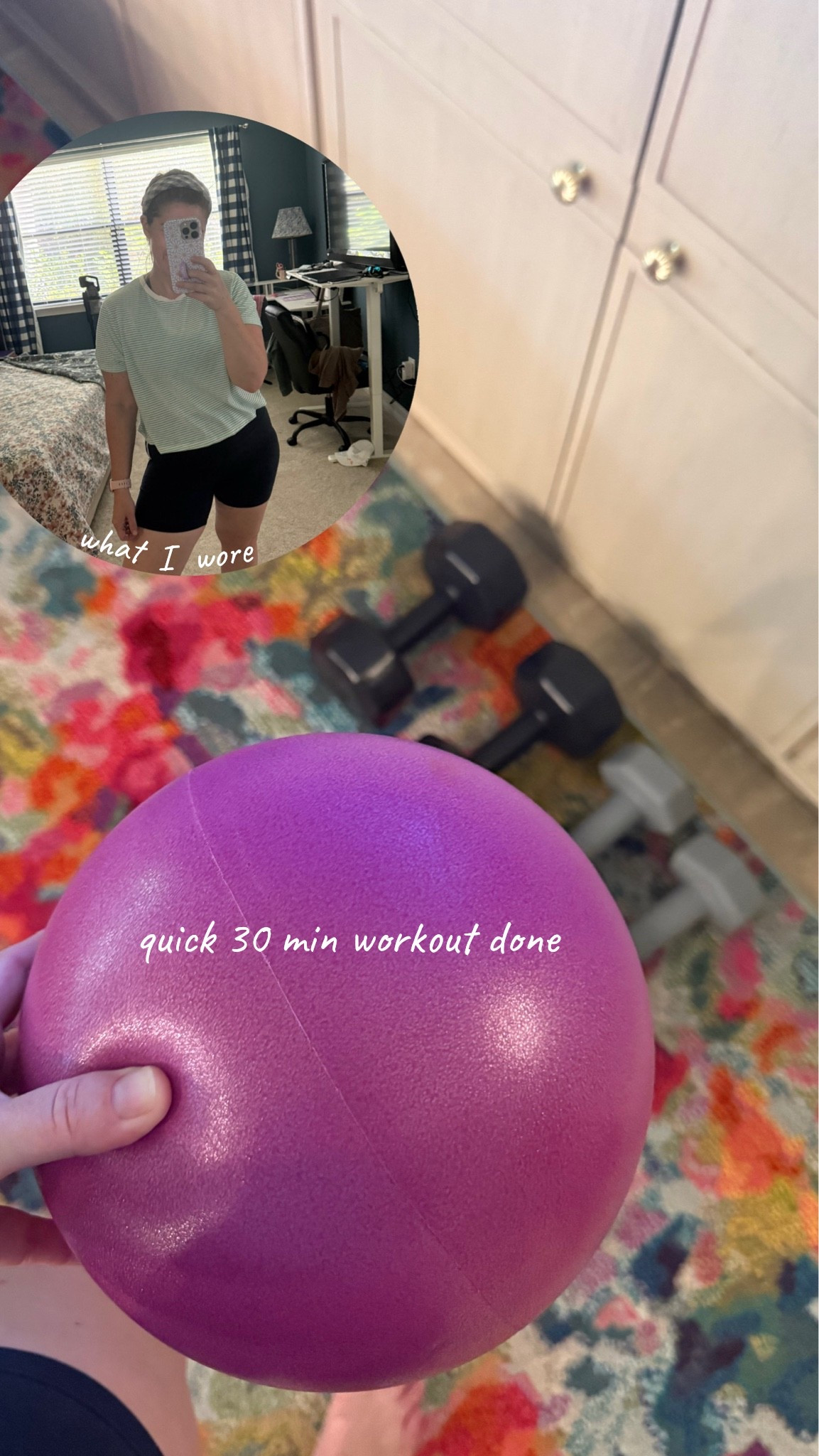 Quick 30 min workout done this morning with BODi 🖤💪 plus what I wore!

#LTKootd #LTKActive #LTKfitnessgoals