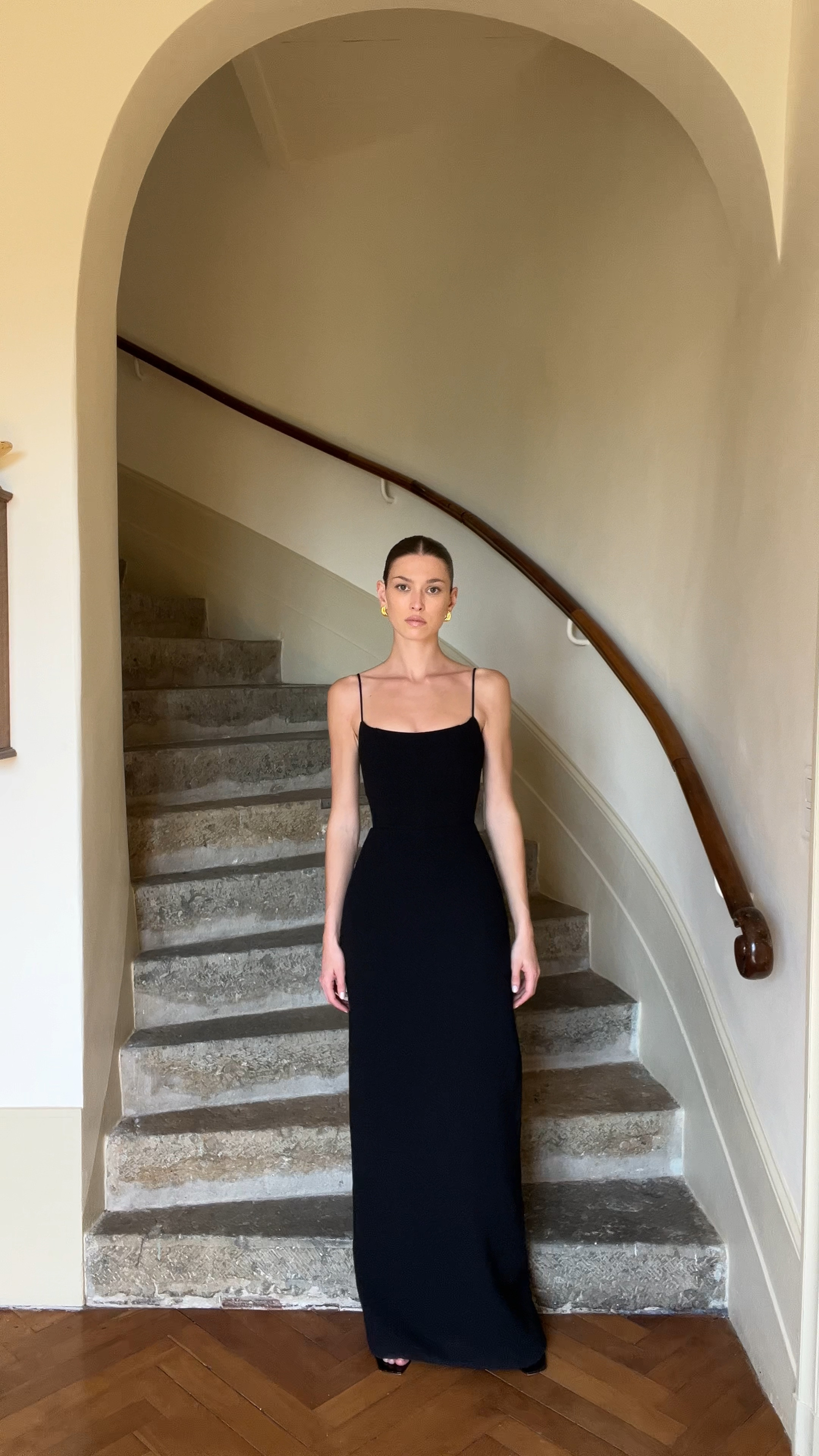 All black outfit, maxi dress, black tie dress formal dress, Balykina dress, evening outfit, date night outfit 

#LTKeurope #LTKstyletip #LTKSeasonal