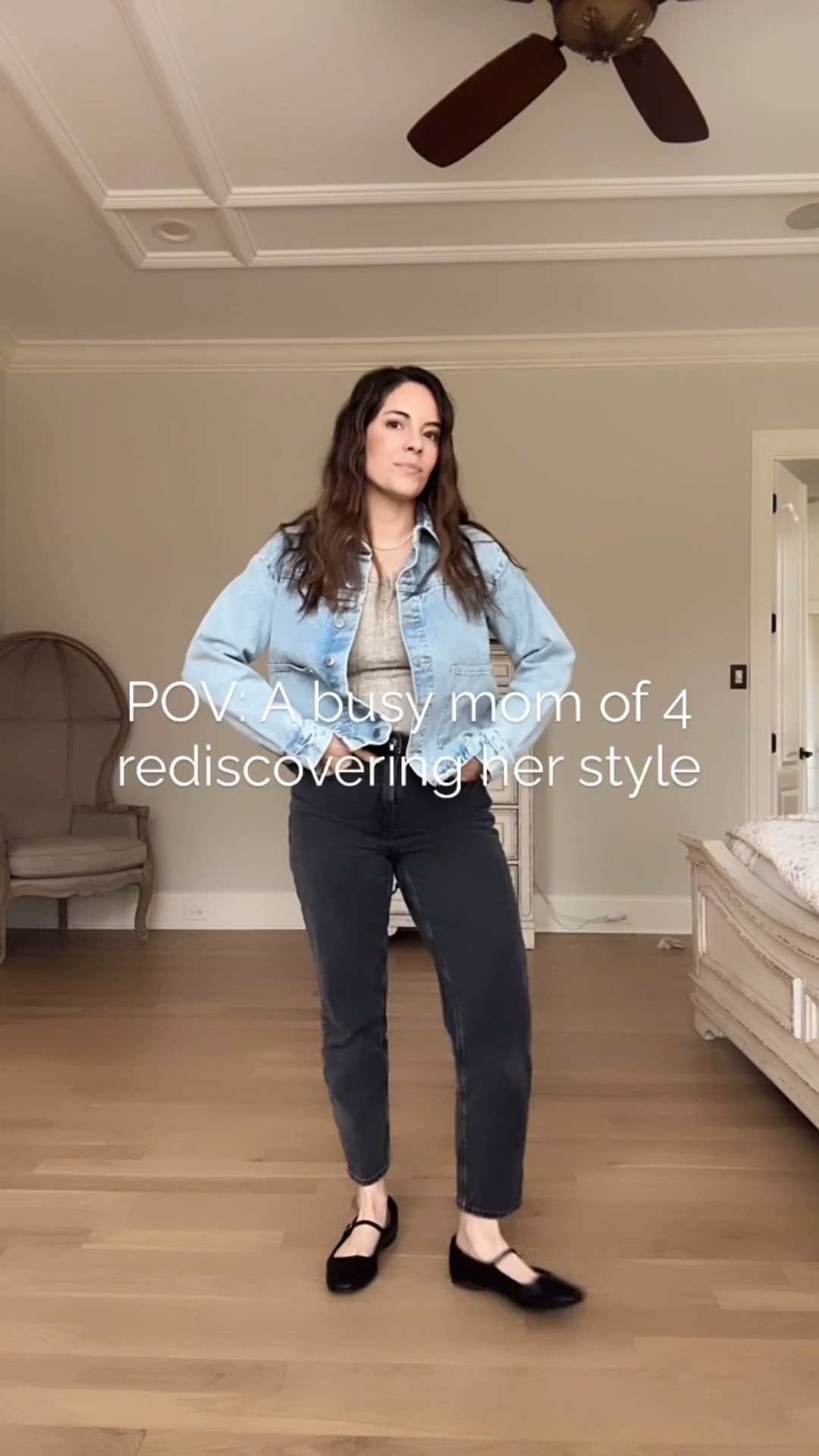 $13 Amazon Fitted tee! (S)
AE jeans - short length (5’4)
Flats Target
Jacket HM - linked similar ones

#LTKgrwm #LTKmomlife #LTKootd