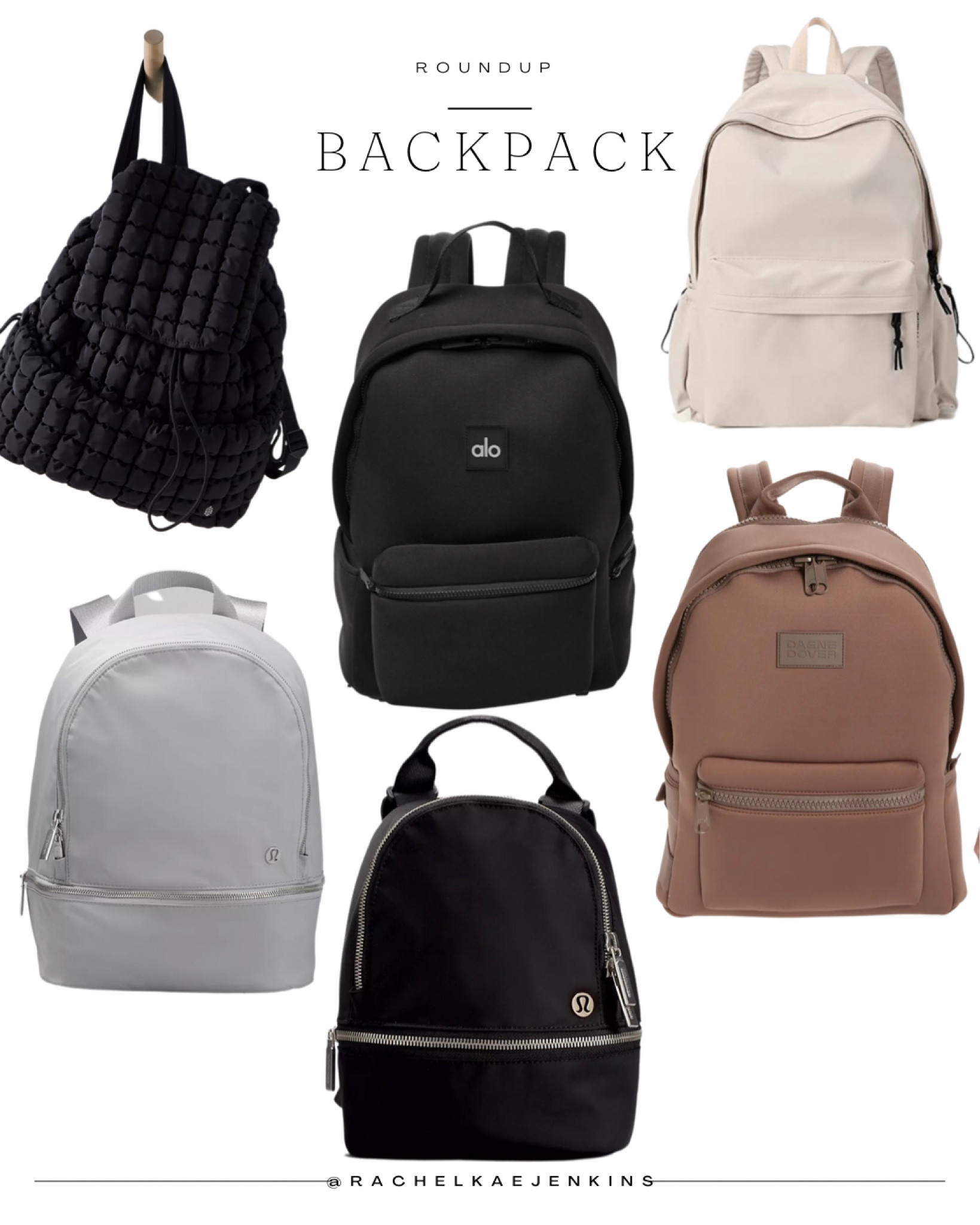 Backpack roundup
Neutral backpack, leather backpack, puffy quilted backpack, black backpack, cream backpack, grey backpack, mom bag, travel bag

#LTKunder100 #LTKitbag #LTKunder50