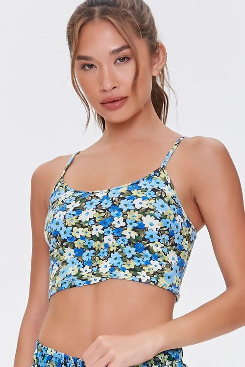 Floral Print Cropped Cami | Forever 21 (US)