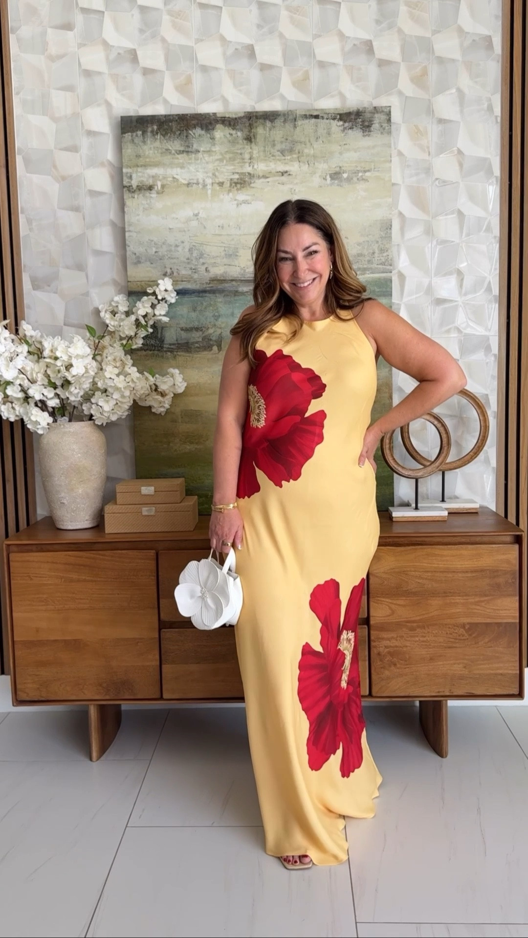 Vacation Dress wearing large with strapless bra and shapewear perfect for tropical vacations.. like Puerto Rico 🇵🇷😜

#LTKOver40 #LTKMidsize #LTKTravel