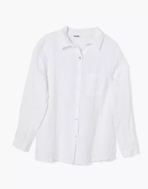 Marché The Playa Linen Shirt | Madewell