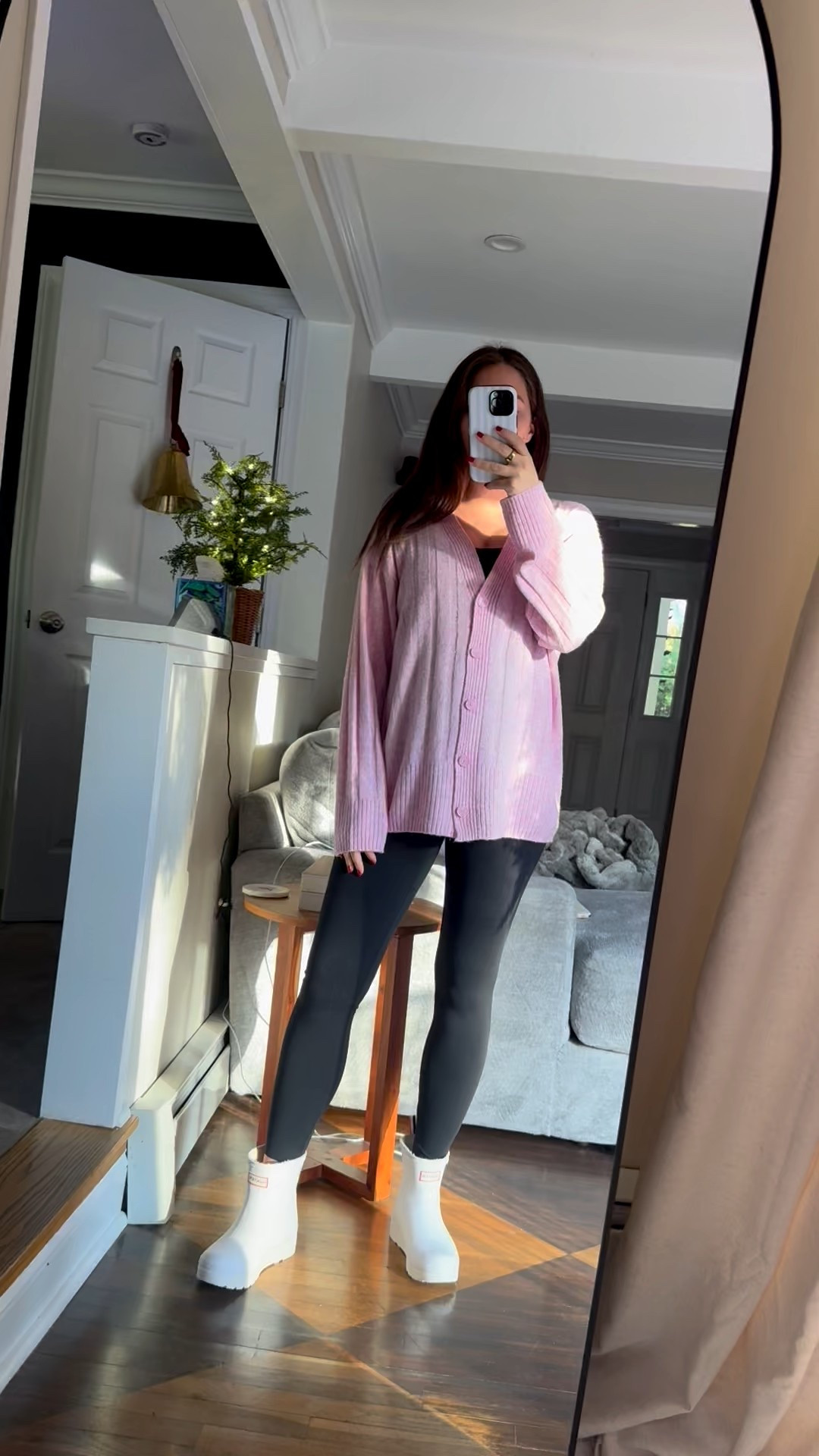 Todays outfit! Sweater is on sale!! 

I’m wearing size small in jumpsuit and sweater
I sized down 1/2 a size in shoes 

#LTKSaleAlert #LTKFindsUnder100 #LTKFindsUnder50