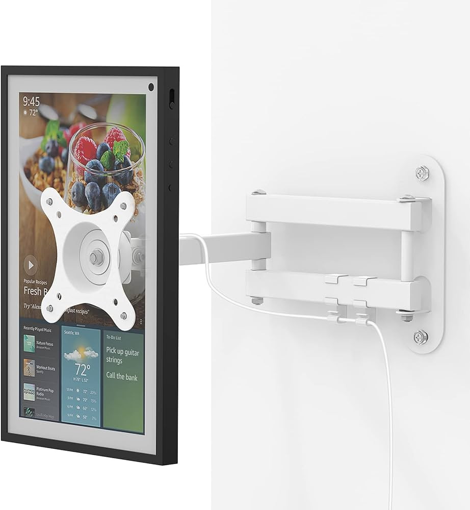 Laivli Wall Mount for Echo Show 15, with 15 Inch Extension Arm, Full Motion Adjustable - Rotate, ... | Amazon (US)