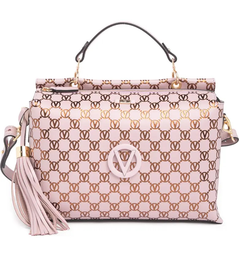 VALENTINO BY MARIO VALENTINO Bridget Leather Logo Monogram Crossbody Bag | Nordstromrack | Nordstrom Rack
