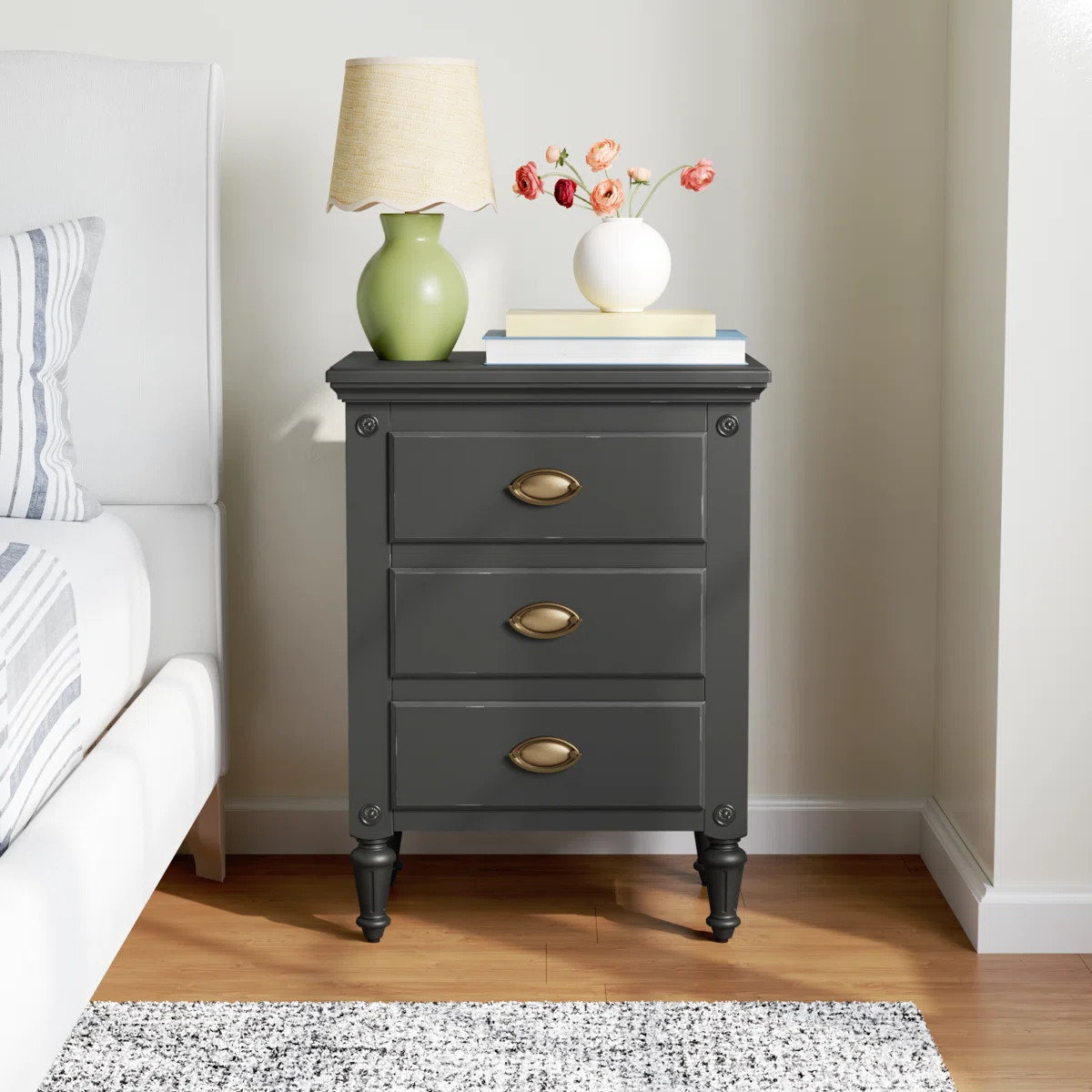 Eros 3 - Drawer Nightstand | Wayfair North America