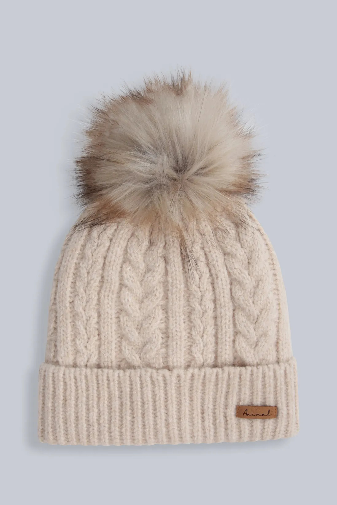 Hats | 'Becky' Winter Warm Soft Knit Pom Pom Hat | Animal | Debenhams UK