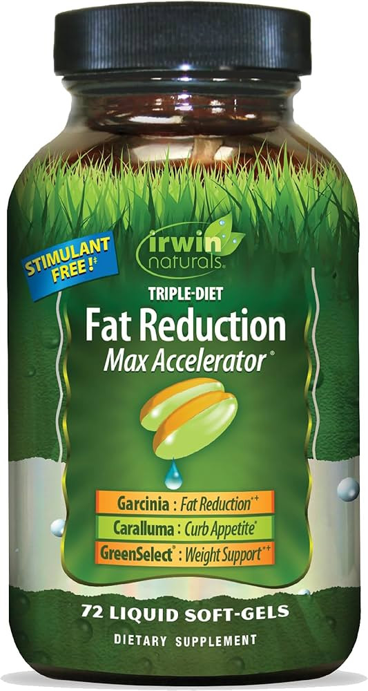 Irwin Naturals Triple-Diet Fat Reduction Max Accelerator - Supports Healthy Weight Management - 7... | Amazon (US)