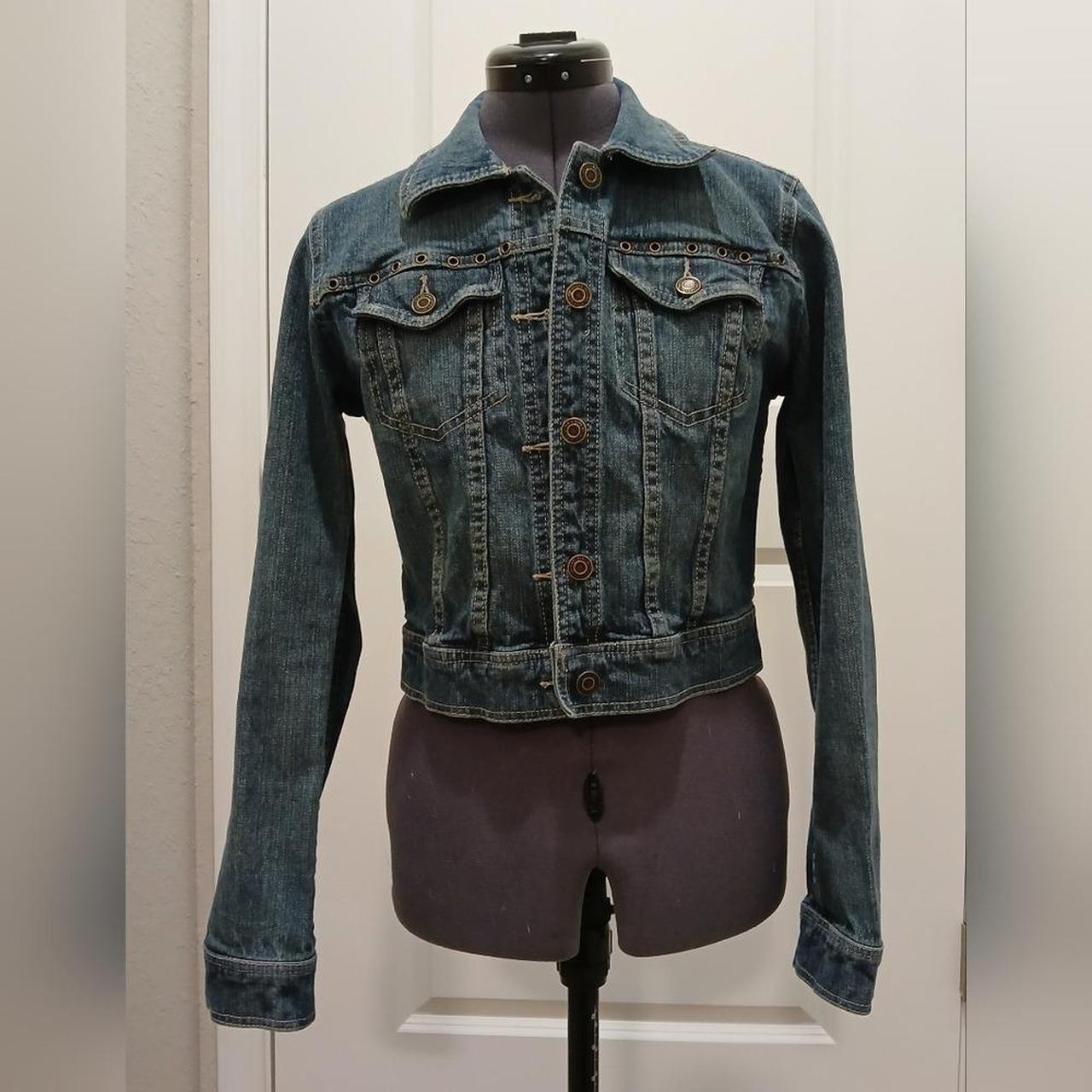 MICHAEL Michael Kors Women's Jacket - Blue | Depop US