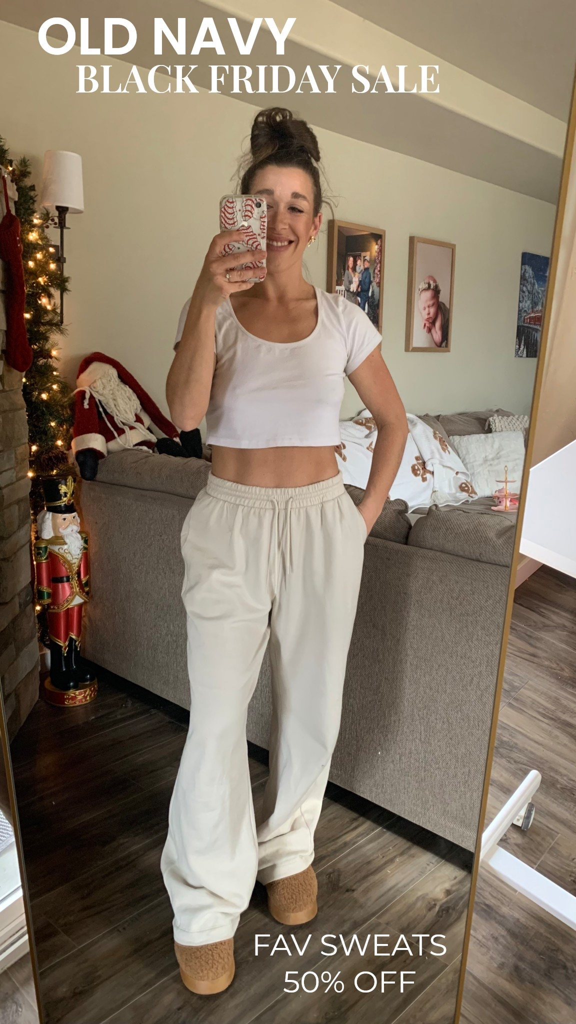 One of my go to lounge outfits for over a year now! Here’s another view of my favorite sweats - and I can’t find this exact shirt link but here are 3 of my favorite and most commonly worn white tees from Amazon I love! #sweats #whitetee #loungeoutfit #winteroutfit #houseshoes

#LTKSaleAlert #LTKootd #LTKCyberWeek