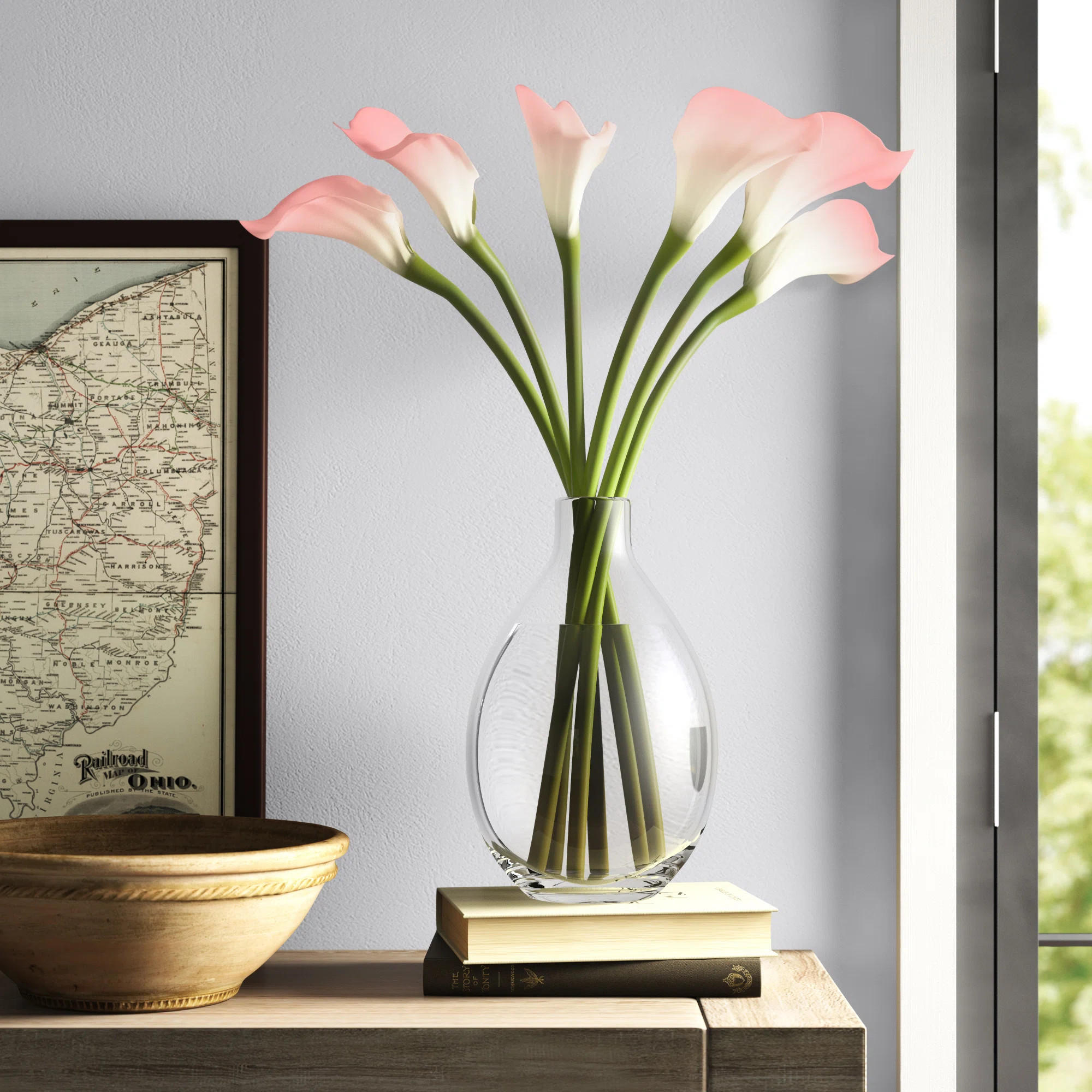 Cauldwell 26" Artificial Calla Lily Stem | Wayfair North America