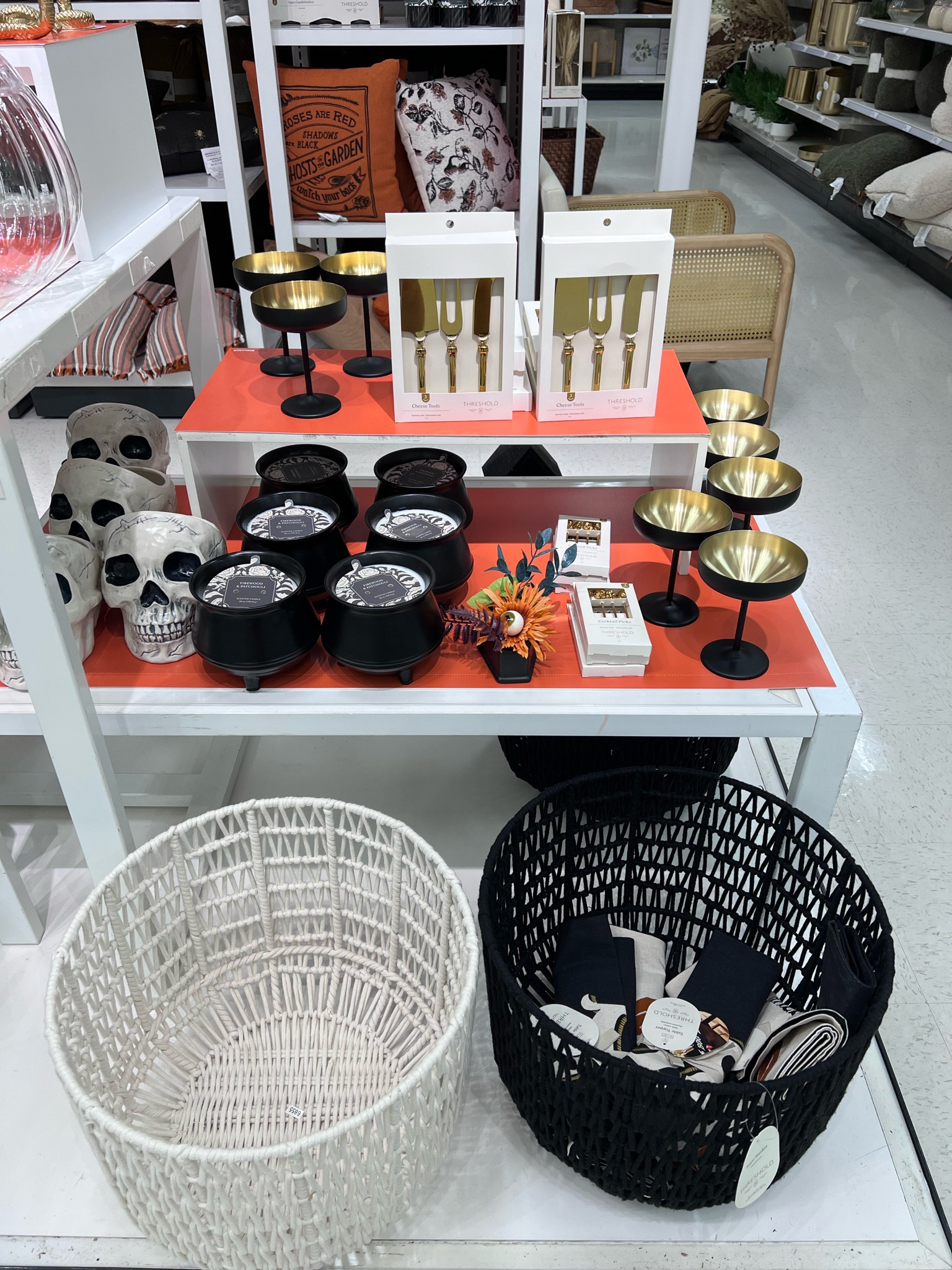 Halloween decor

Halloween picks, Halloween cauldron candle, white skull decor, black rope basket, white rope basket, brass cheese knife set, target, threshold, cocktail goblet, black lantern, Halloween pillow



#LTKFind #LTKhome #LTKSeasonal