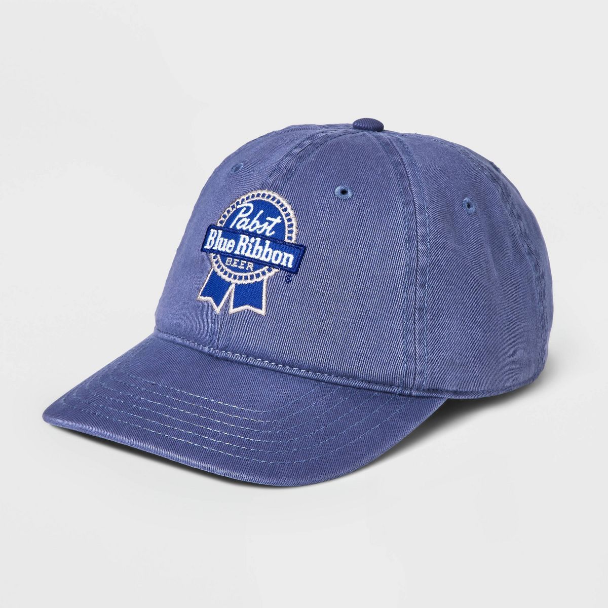 Pabst Blue Ribbon Cotton Twill Cap - Blue | Target