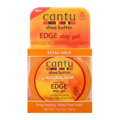 Cantu Shea Butter Extra Hold Edge Stay Gel for Natural Hair, 2.25 Oz | Walmart (US)