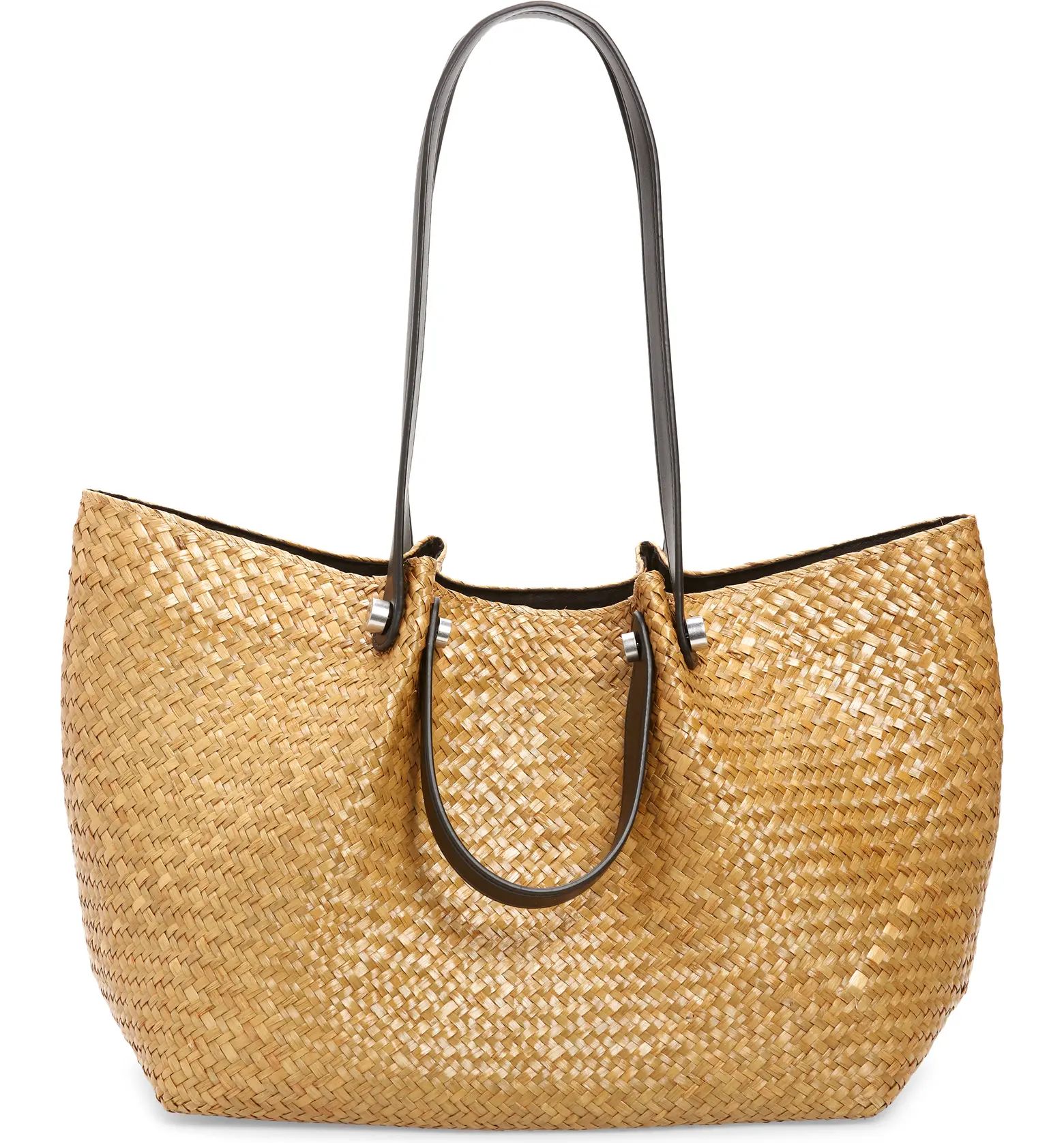 AllSaints Allington Straw Tote | Nordstrom | Nordstrom