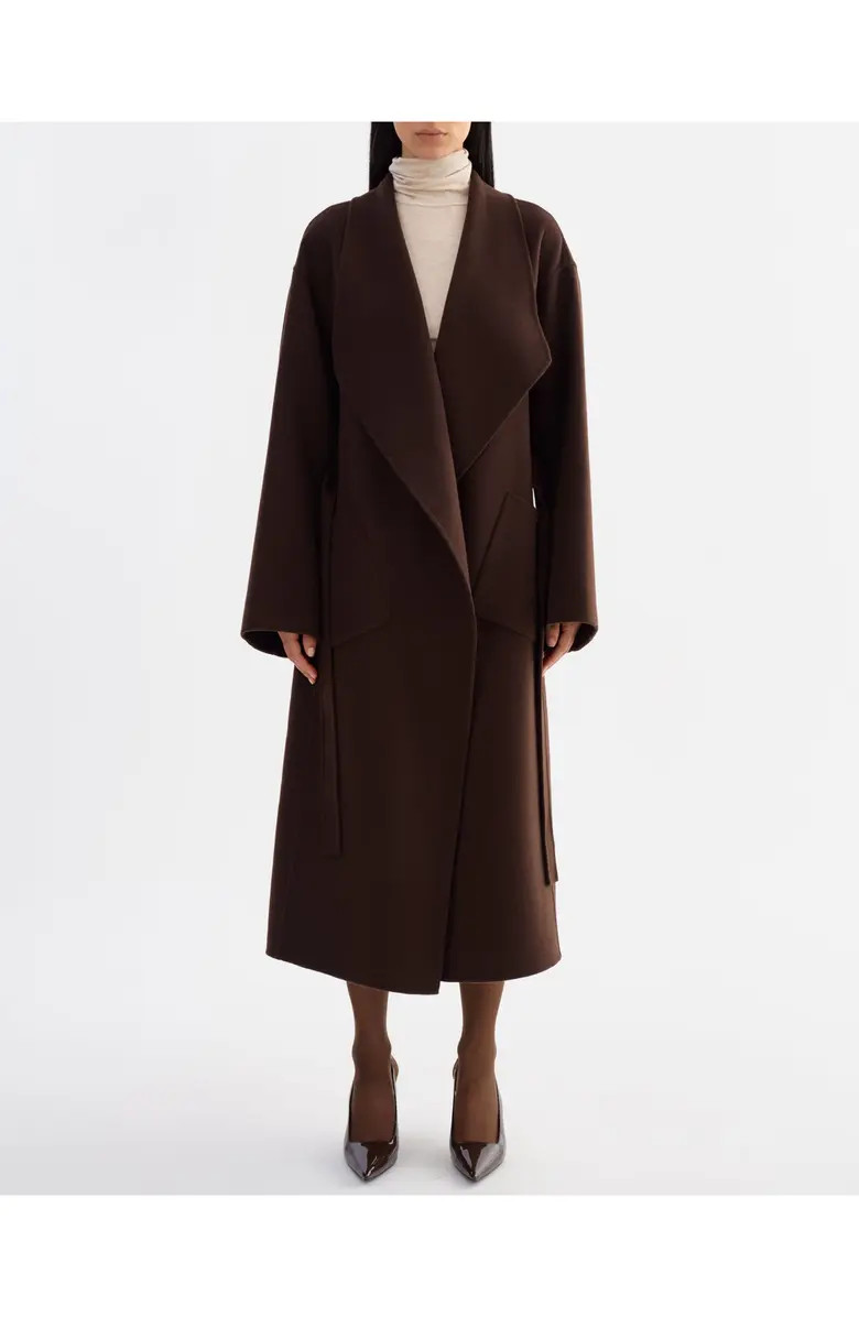 Coreen | Belted Wool Maxi Coat | Nordstrom