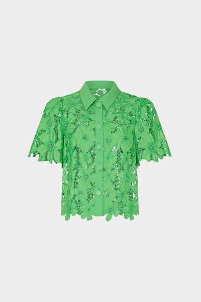 Addison Roja Lace Top | MILLY